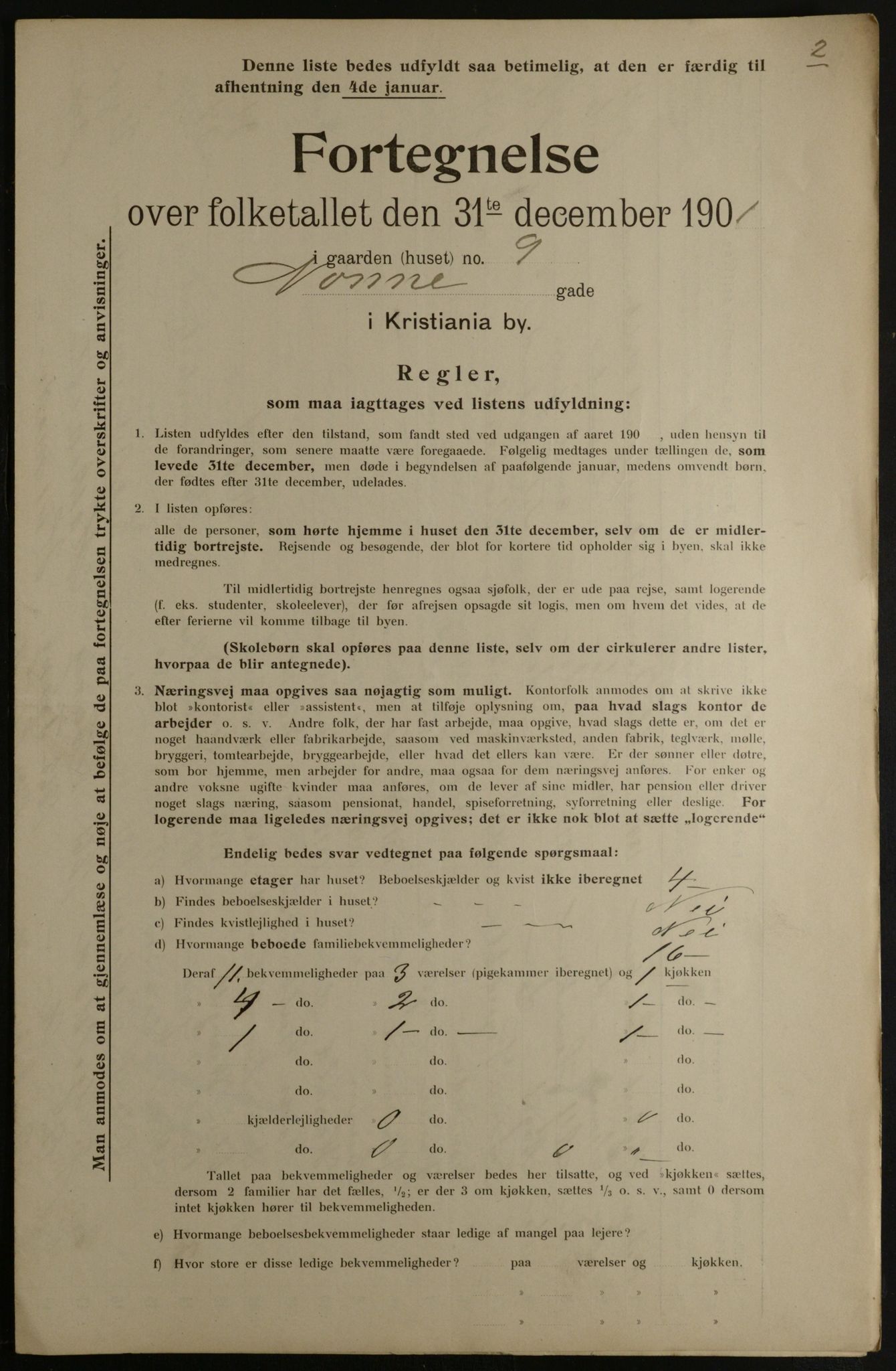 OBA, Kommunal folketelling 31.12.1901 for Kristiania kjøpstad, 1901, s. 10961