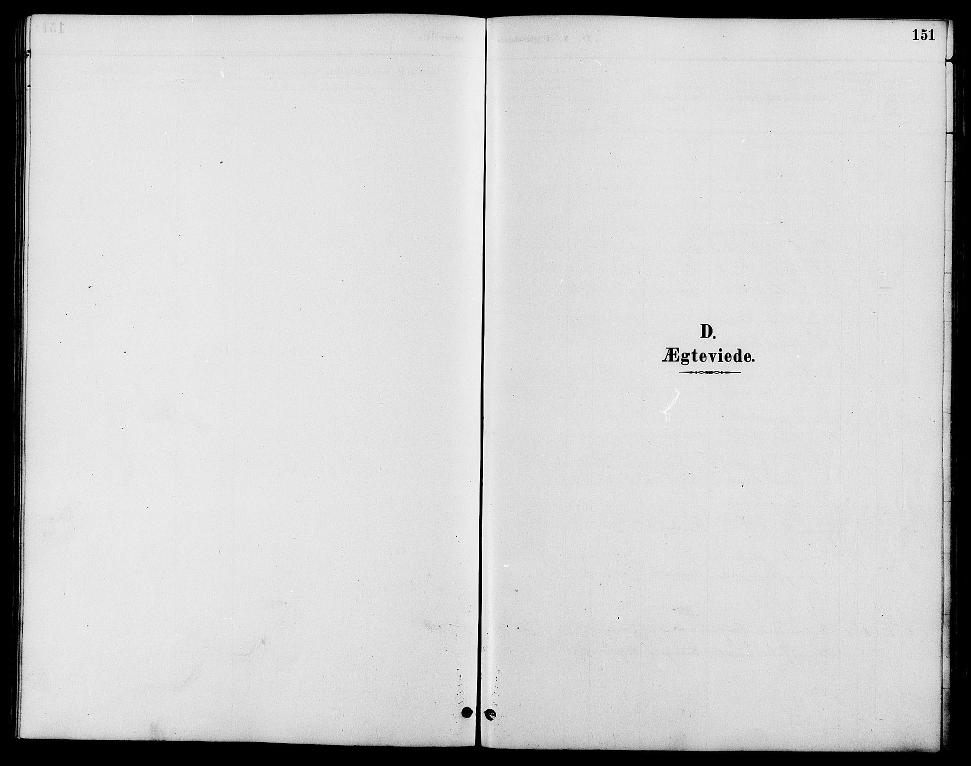 Nord-Fron prestekontor, SAH/PREST-080/H/Ha/Hab/L0006: Klokkerbok nr. 6, 1887-1914, s. 151