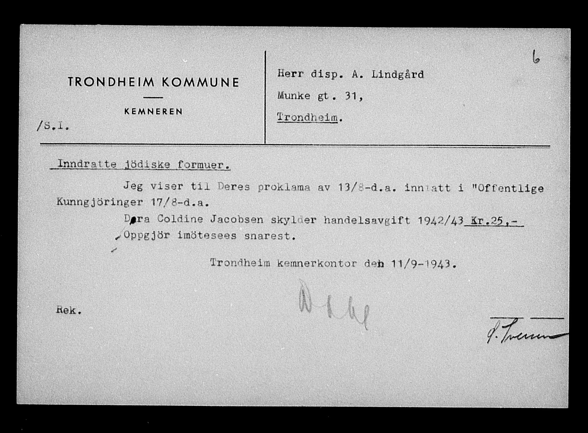 Justisdepartementet, Tilbakeføringskontoret for inndratte formuer, AV/RA-S-1564/H/Hc/Hca/L0898: --, 1945-1947, s. 565