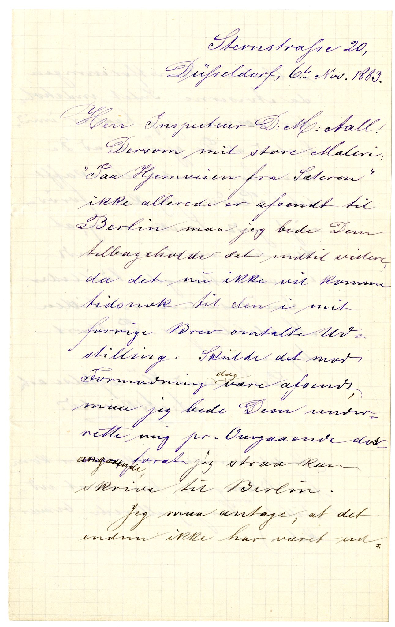 Diderik Maria Aalls brevsamling, NF/Ark-1023/F/L0001: D.M. Aalls brevsamling. A - B, 1738-1889, s. 623