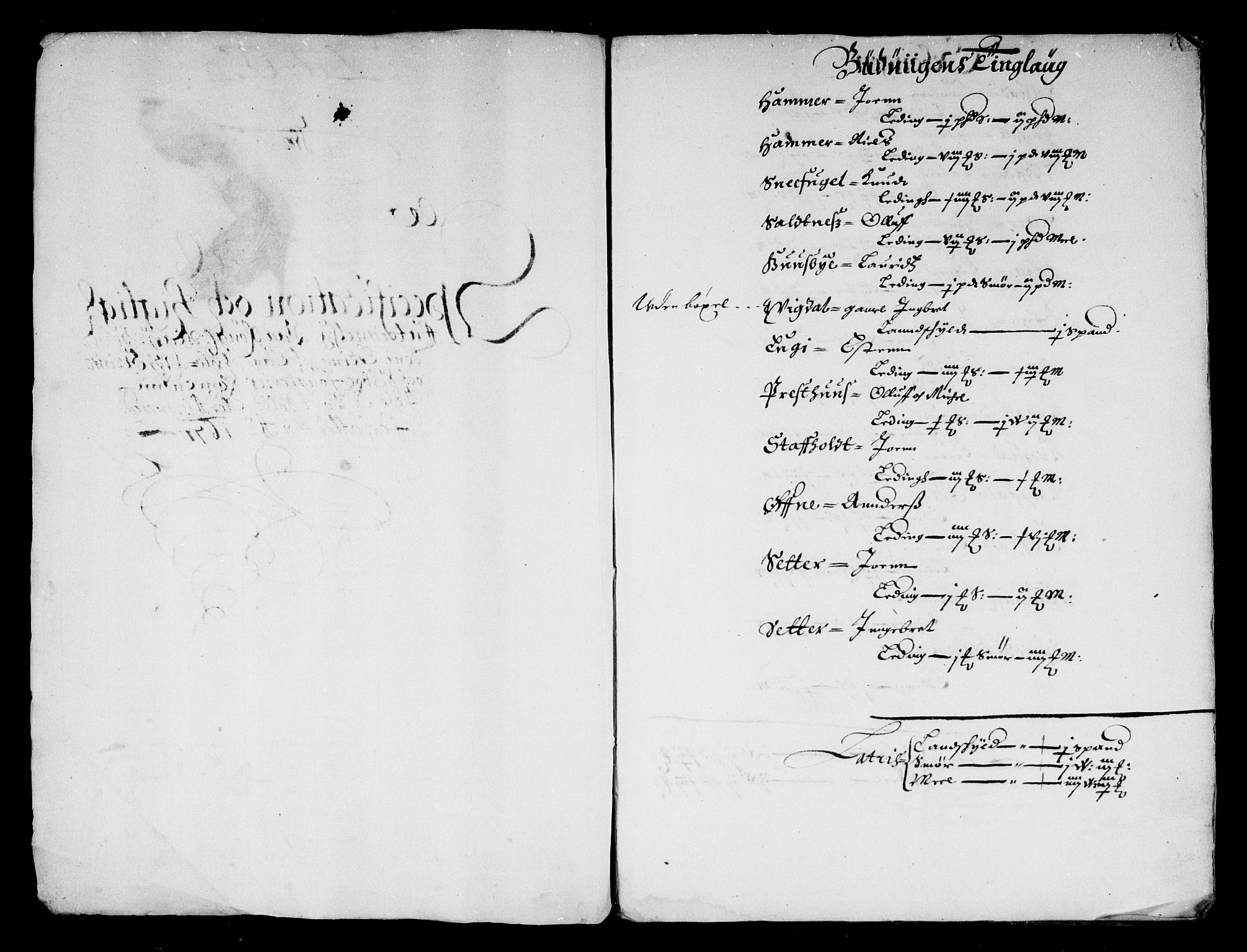 Rentekammeret inntil 1814, Reviderte regnskaper, Stiftamtstueregnskaper, Trondheim stiftamt og Nordland amt, AV/RA-EA-6044/R/Rd/L0033: Trondheim stiftamt, 1671