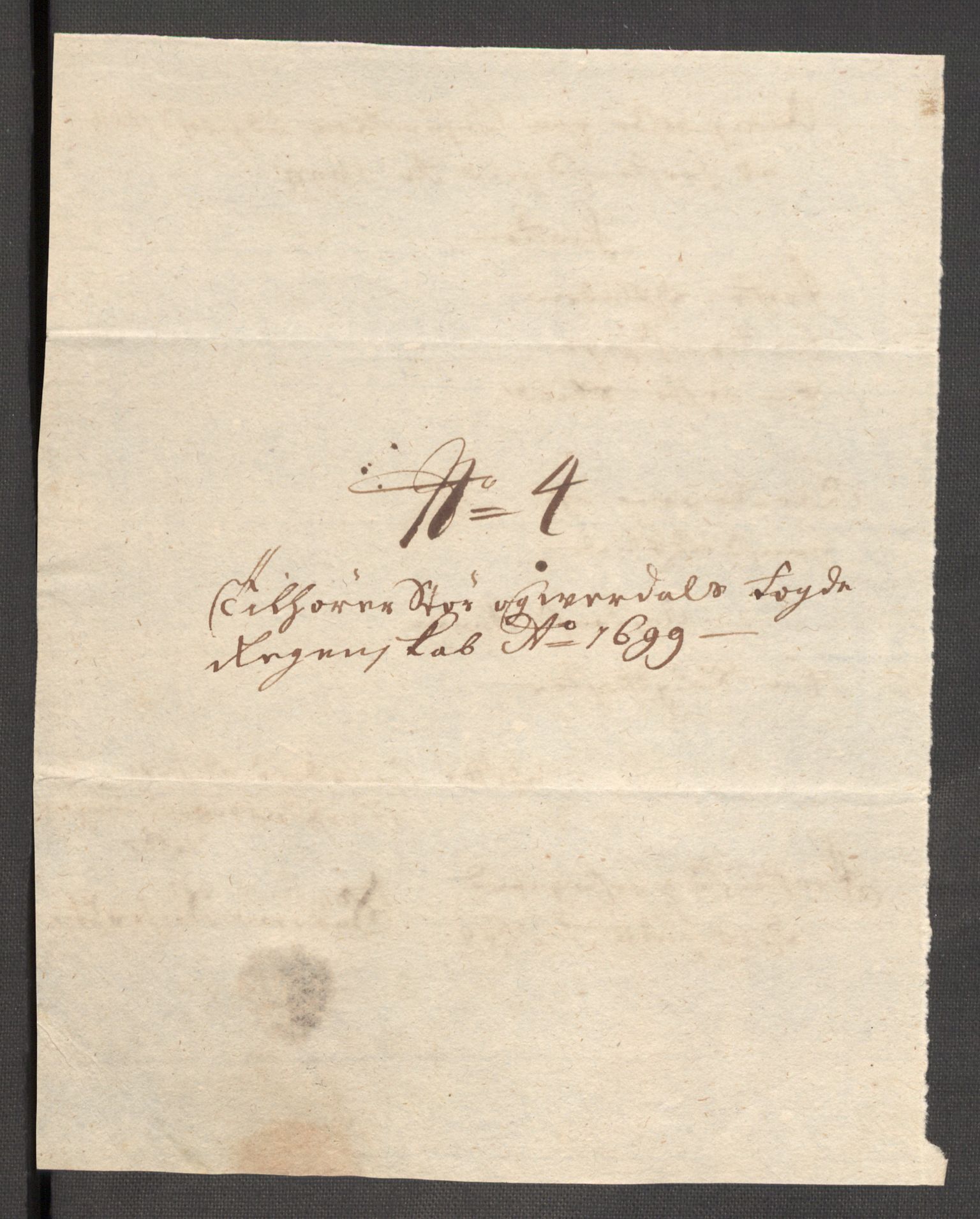 Rentekammeret inntil 1814, Reviderte regnskaper, Fogderegnskap, RA/EA-4092/R62/L4191: Fogderegnskap Stjørdal og Verdal, 1699, s. 219