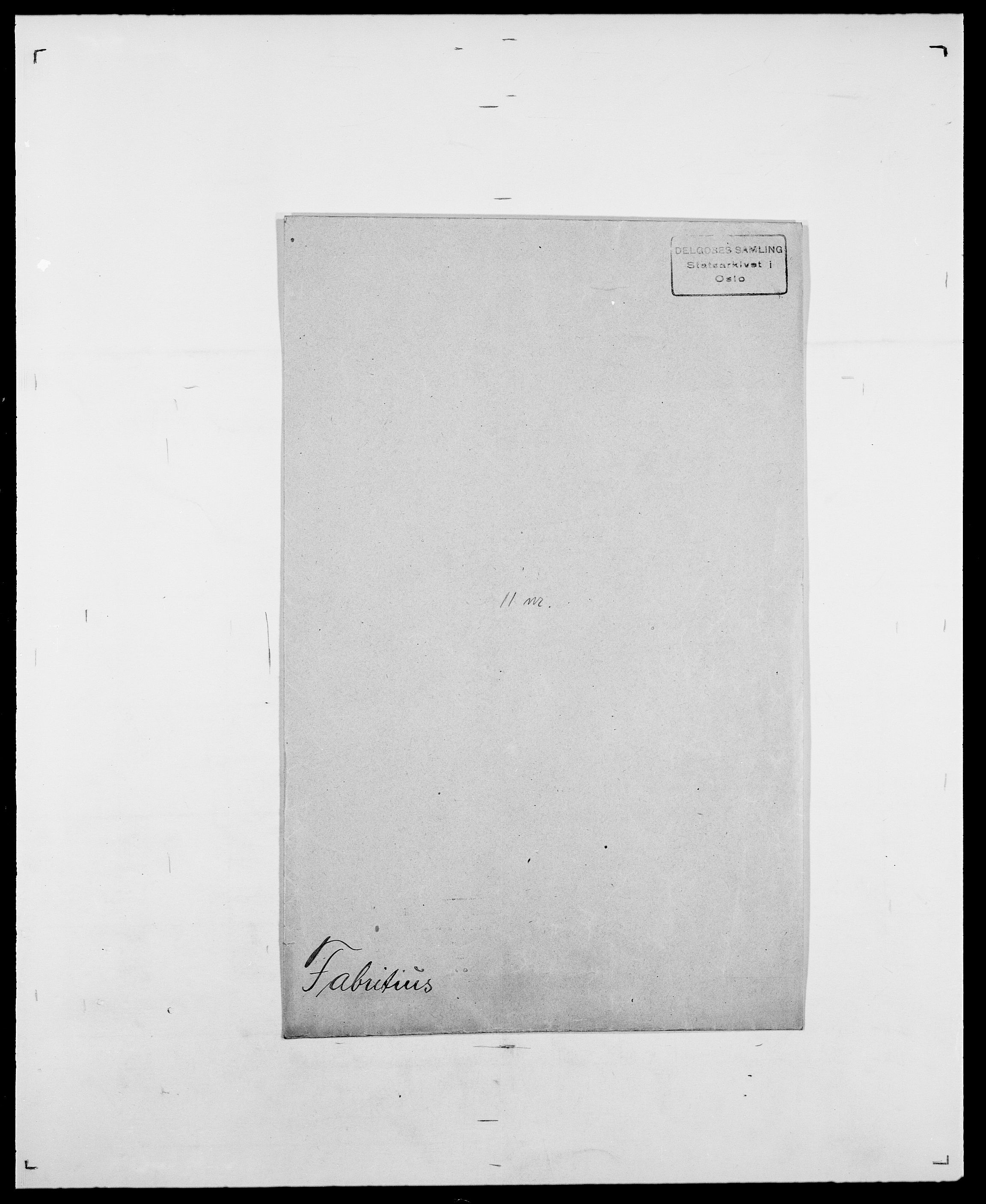 Delgobe, Charles Antoine - samling, AV/SAO-PAO-0038/D/Da/L0010: Dürendahl - Fagelund, s. 722