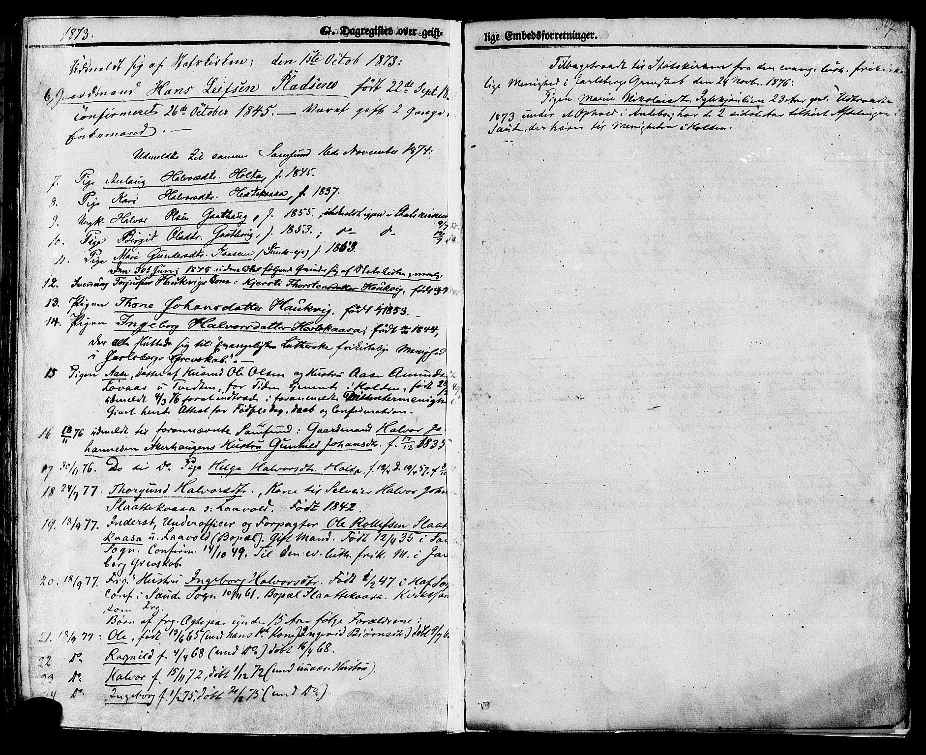 Sauherad kirkebøker, AV/SAKO-A-298/F/Fa/L0007: Ministerialbok nr. I 7, 1851-1873, s. 367