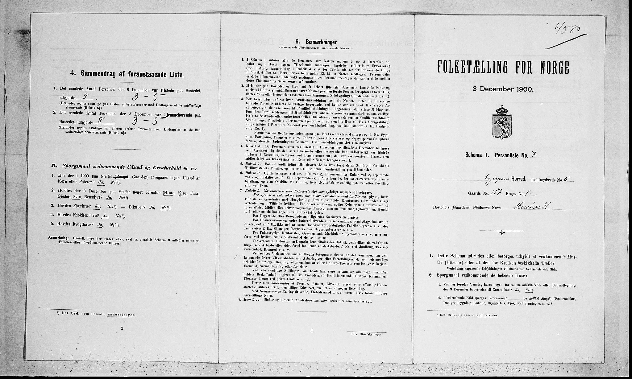 SAKO, Folketelling 1900 for 0812 Gjerpen herred, 1900, s. 1150