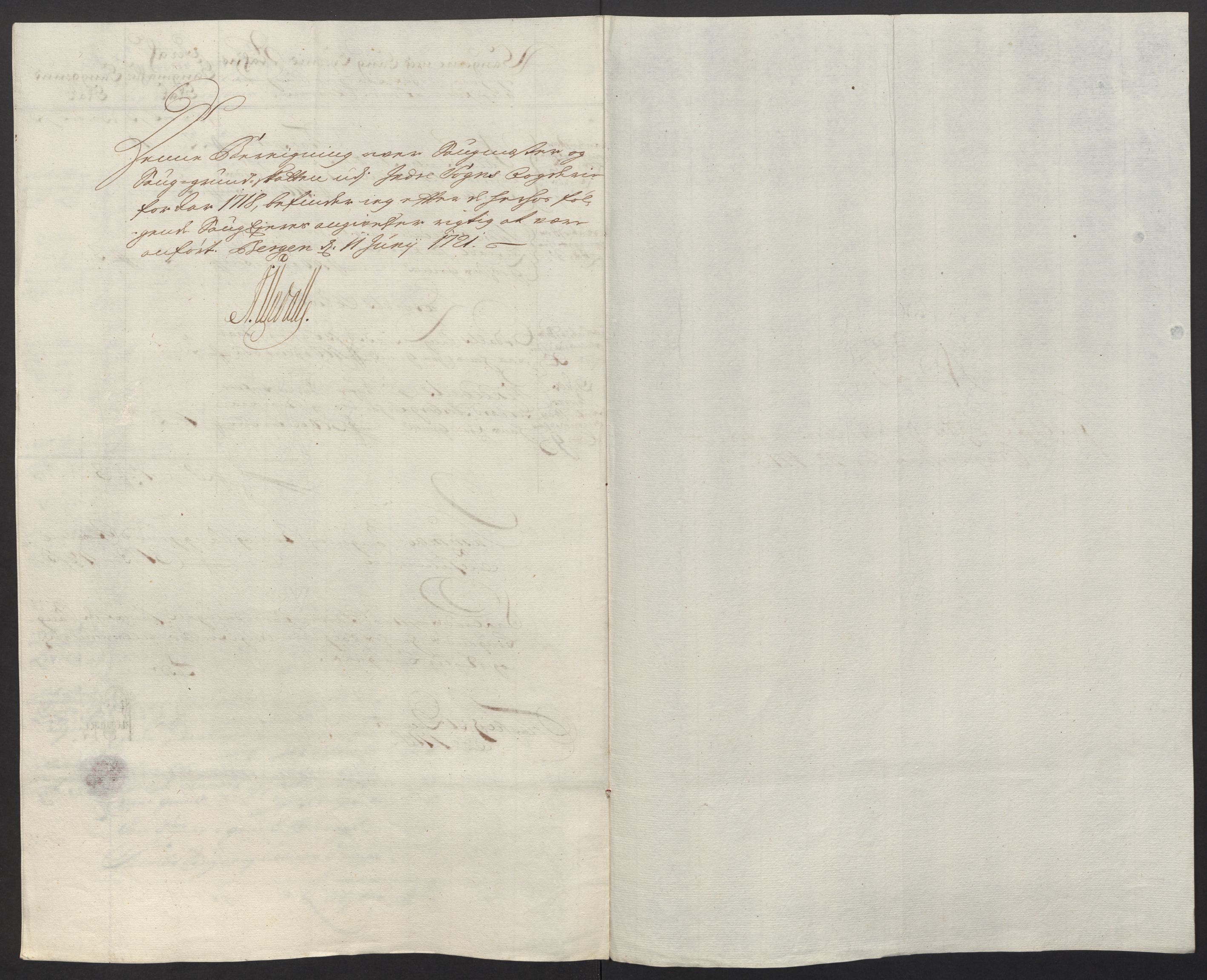 Rentekammeret inntil 1814, Reviderte regnskaper, Fogderegnskap, RA/EA-4092/R52/L3321: Fogderegnskap Sogn, 1717-1718, s. 653