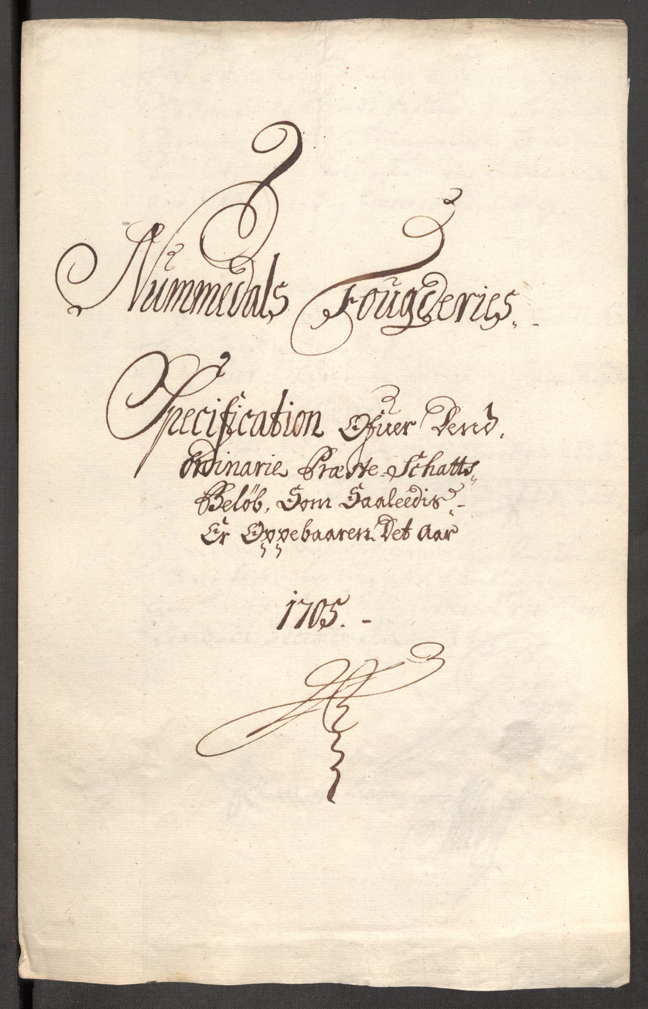 Rentekammeret inntil 1814, Reviderte regnskaper, Fogderegnskap, RA/EA-4092/R64/L4429: Fogderegnskap Namdal, 1705-1706, s. 137