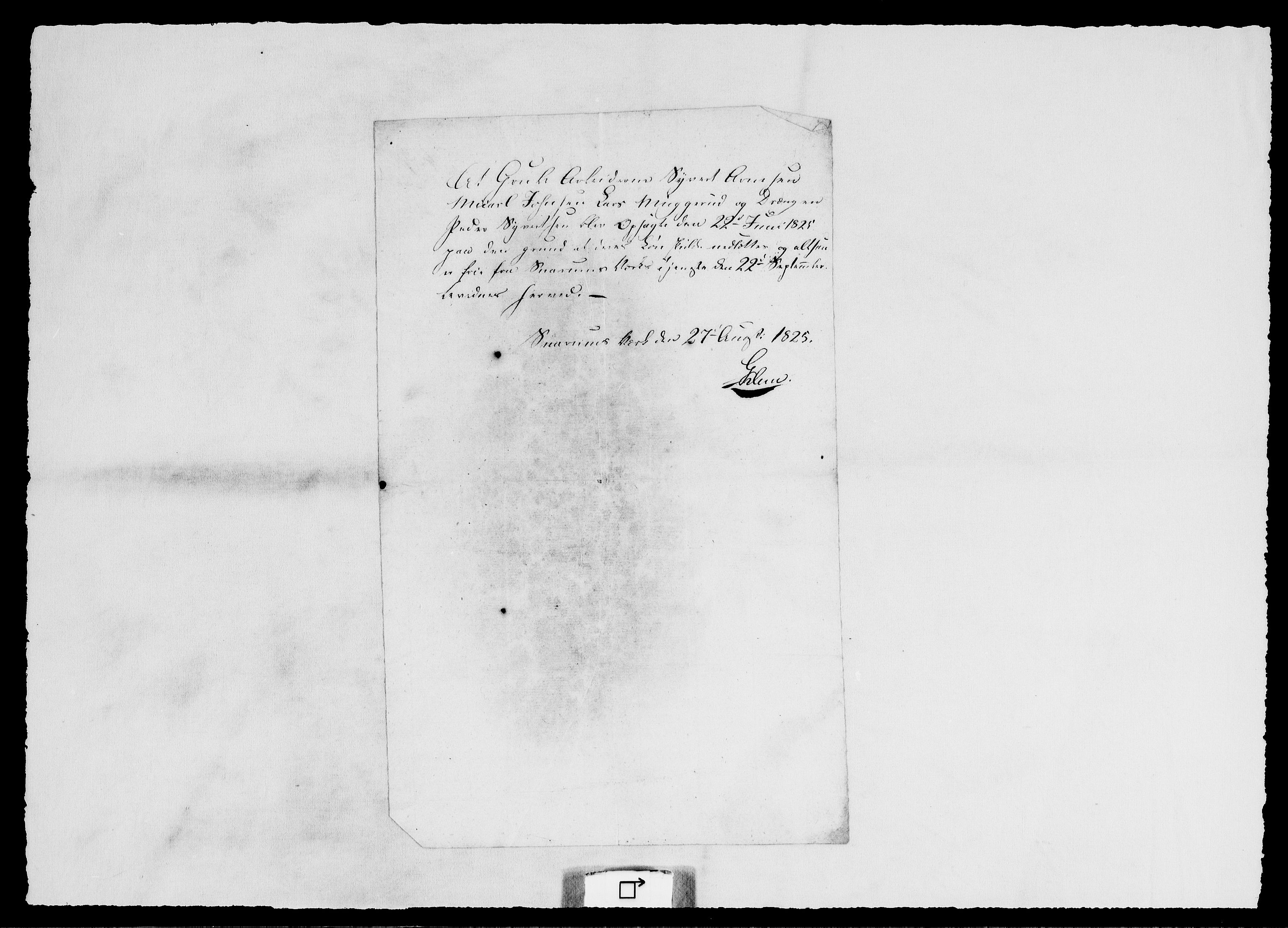 Modums Blaafarveværk, RA/PA-0157/G/Gg/L0371/0002: -- / Brever, søknader fra arbeiderne, 1822-1849, s. 3