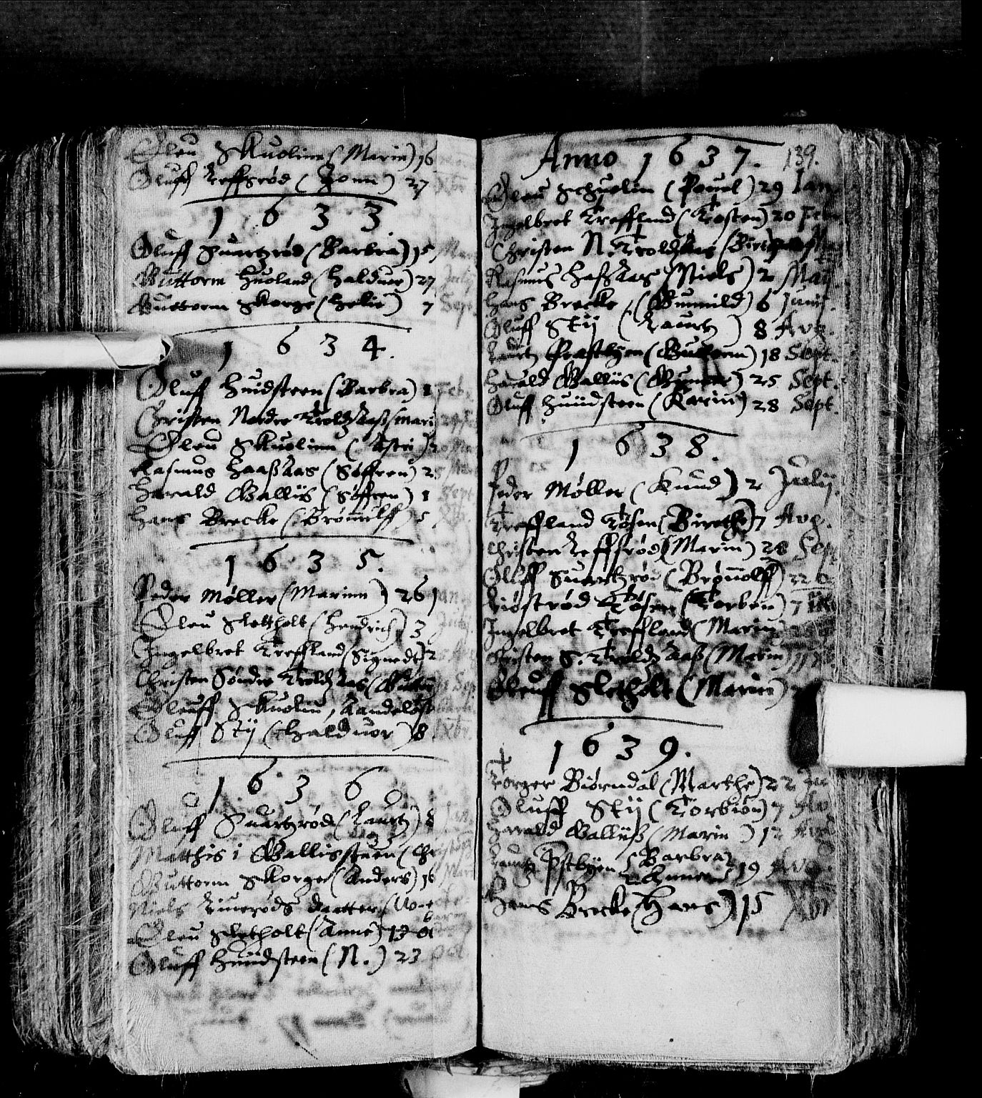 Andebu kirkebøker, SAKO/A-336/F/Fa/L0001: Ministerialbok nr. 1 /2, 1623-1738, s. 139