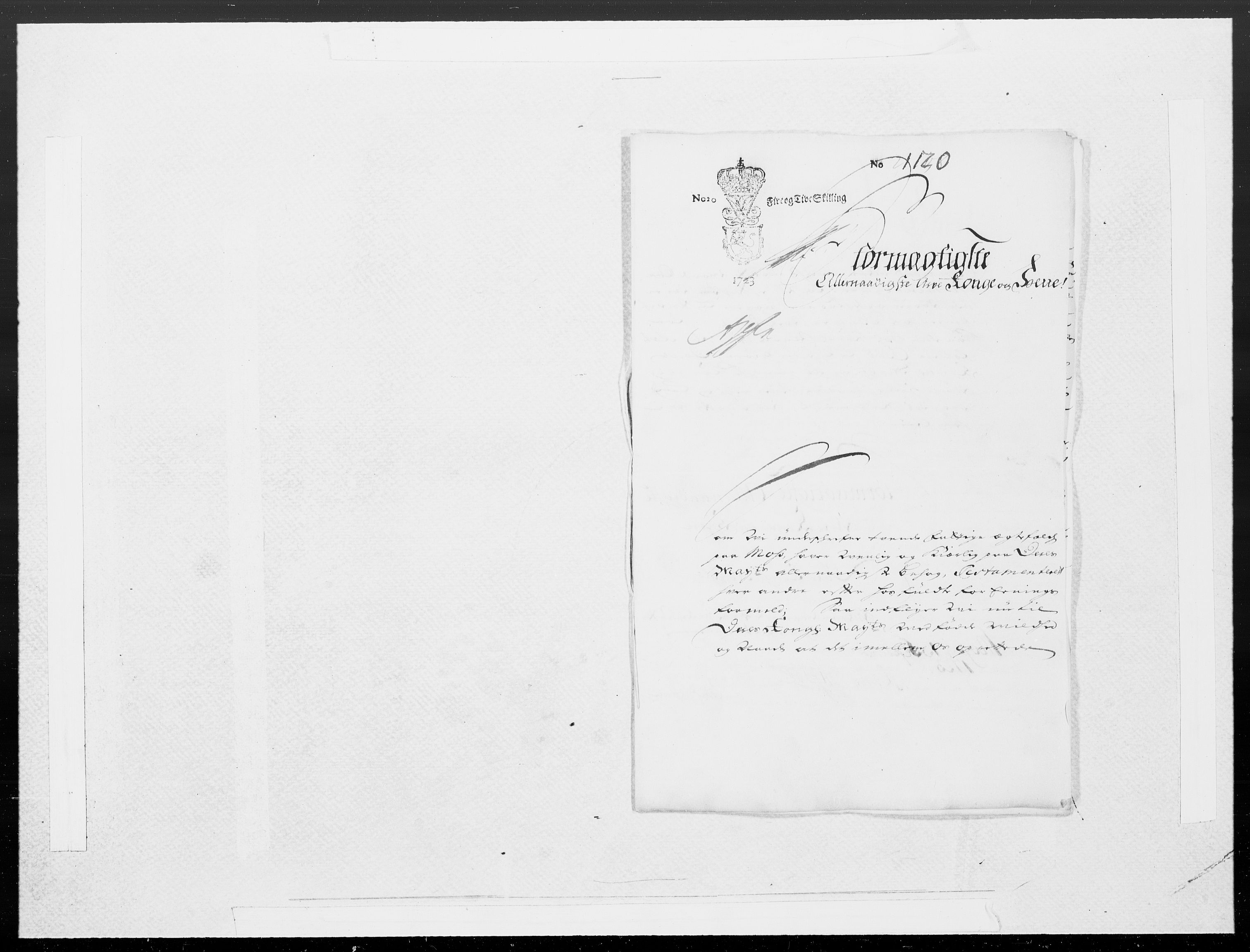 Danske Kanselli 1572-1799, AV/RA-EA-3023/F/Fc/Fcc/Fcca/L0093: Norske innlegg 1572-1799, 1723, s. 303