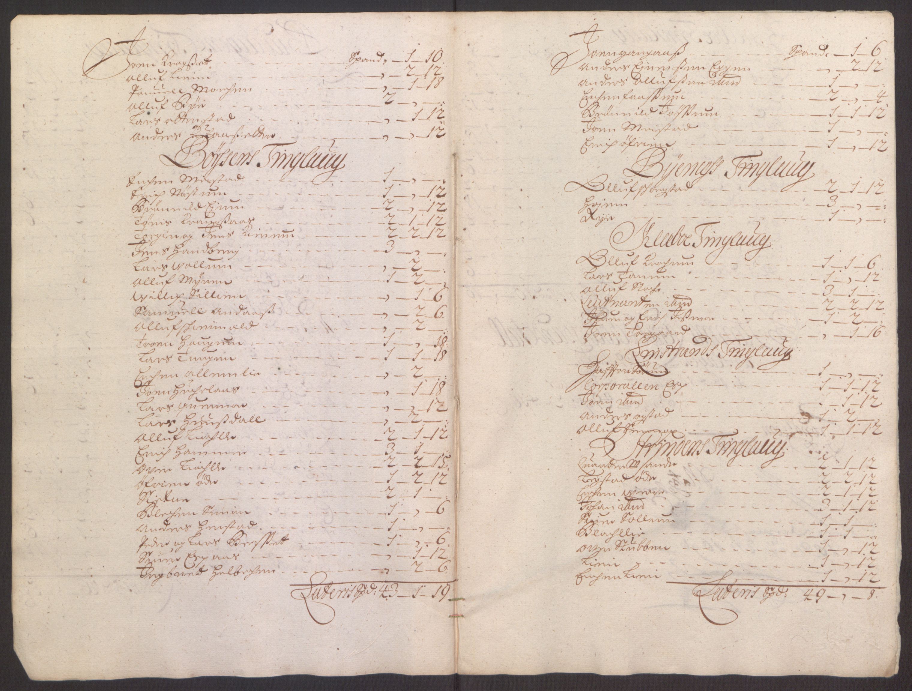 Rentekammeret inntil 1814, Reviderte regnskaper, Fogderegnskap, RA/EA-4092/R61/L4105: Fogderegnskap Strinda og Selbu, 1695, s. 79