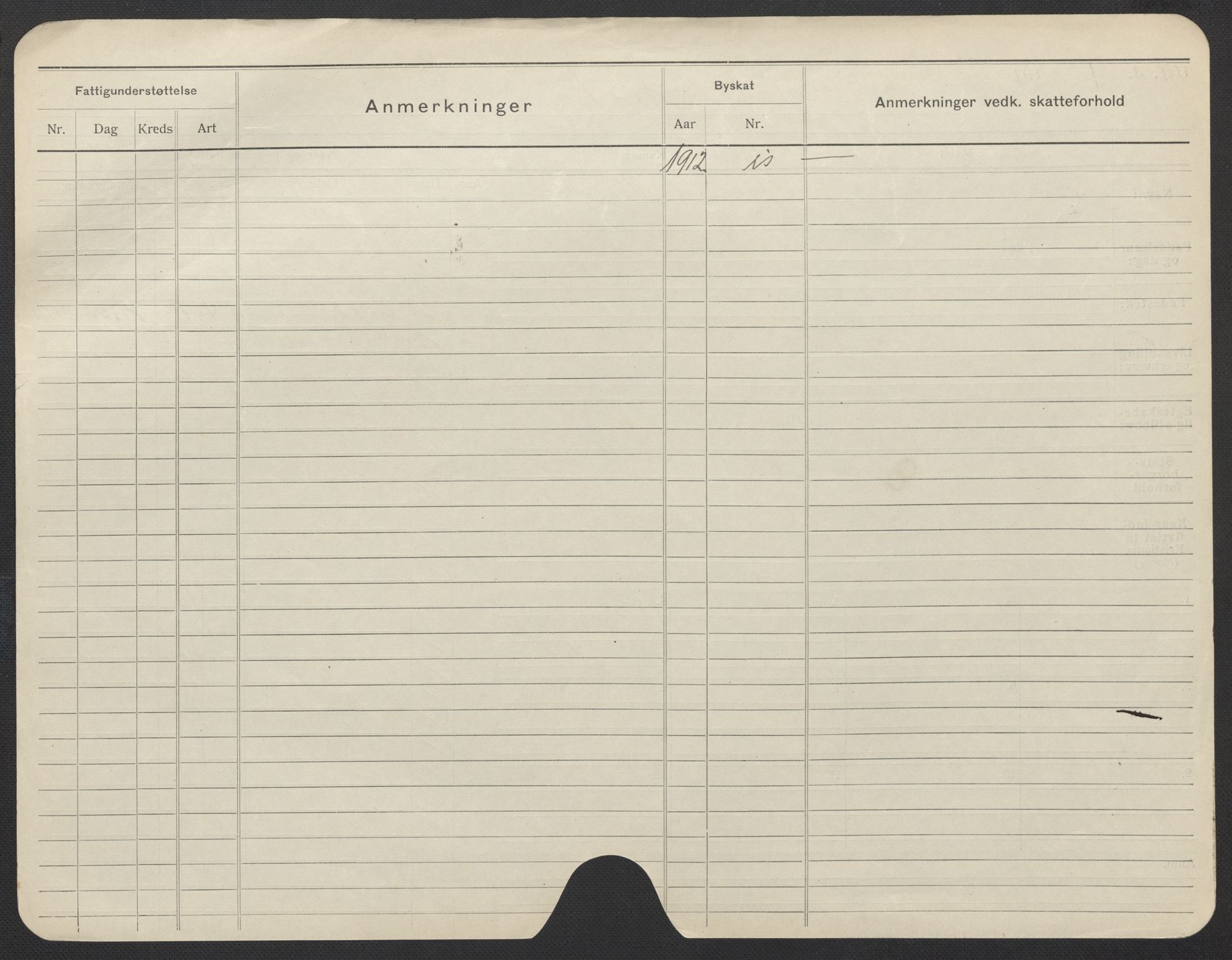 Oslo folkeregister, Registerkort, AV/SAO-A-11715/F/Fa/Fac/L0022: Kvinner, 1906-1914, s. 485b