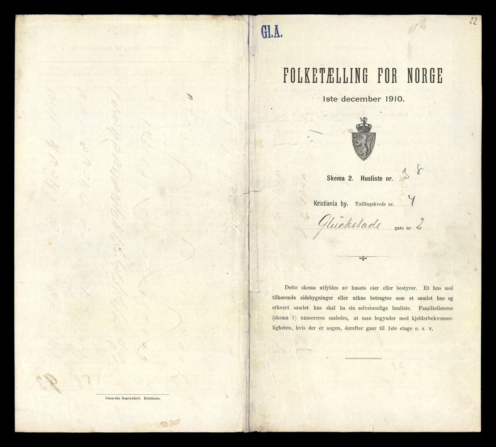 RA, Folketelling 1910 for 0301 Kristiania kjøpstad, 1910, s. 28593