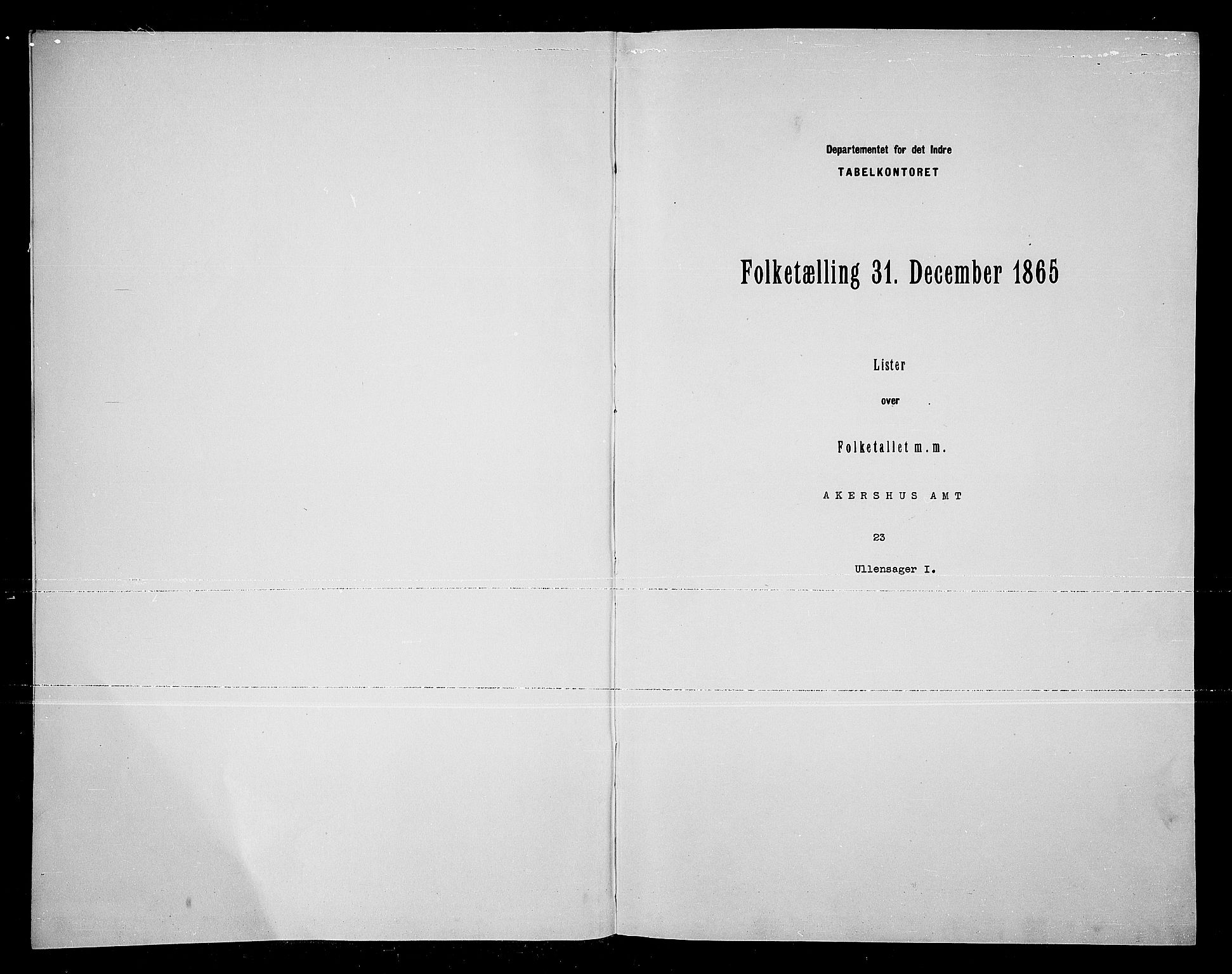 RA, Folketelling 1865 for 0235P Ullensaker prestegjeld, 1865, s. 3