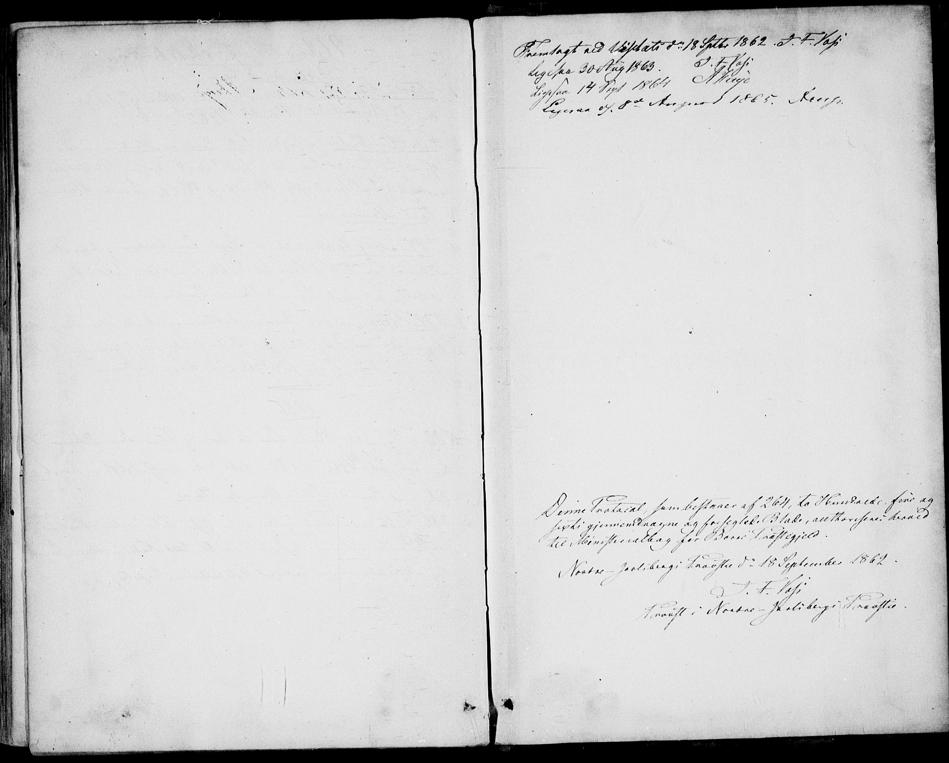 Borre kirkebøker, AV/SAKO-A-338/F/Fa/L0007: Ministerialbok nr. I 7, 1862-1867