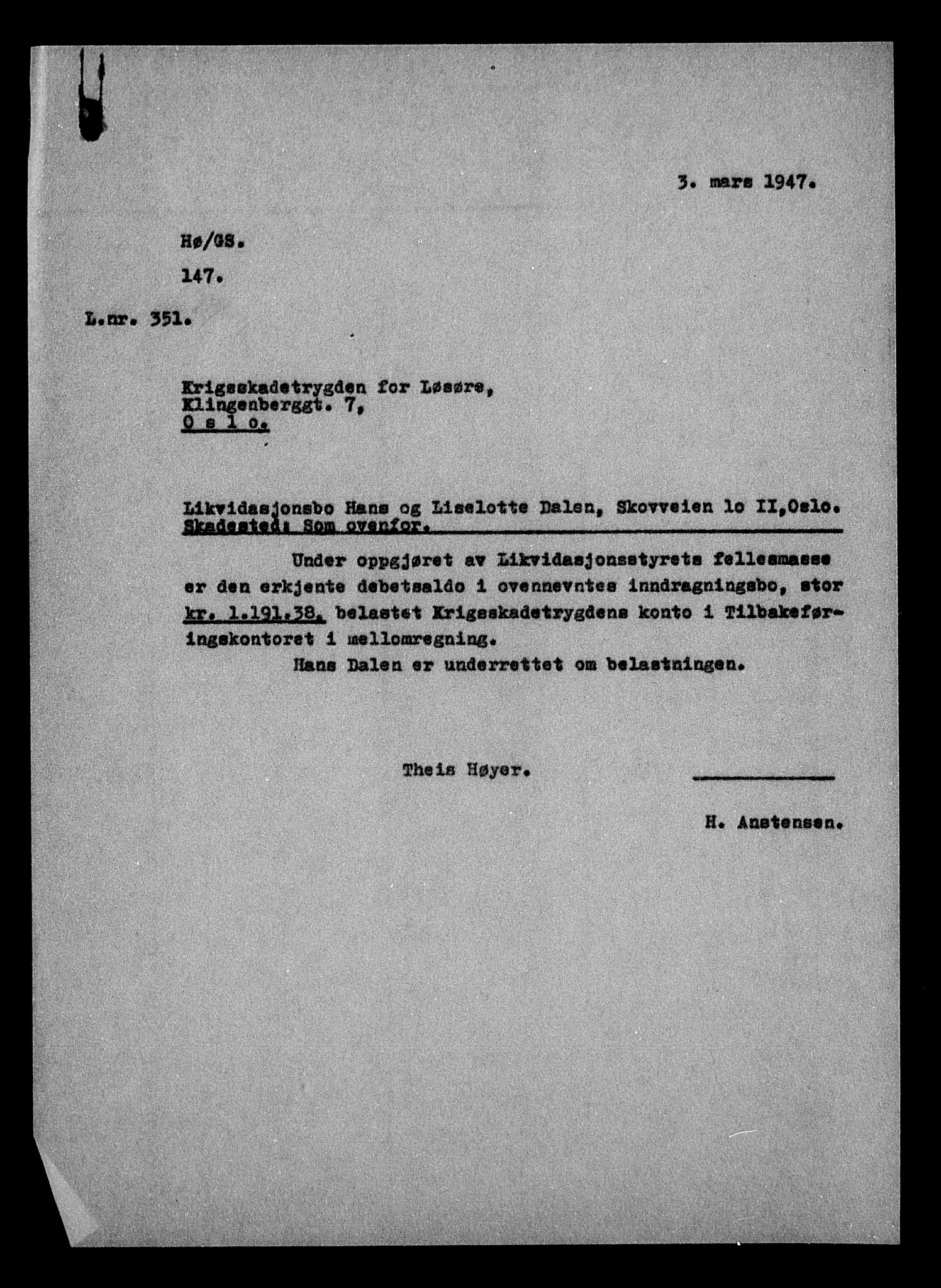 Justisdepartementet, Tilbakeføringskontoret for inndratte formuer, RA/S-1564/H/Hc/Hcc/L0929: --, 1945-1947, s. 306