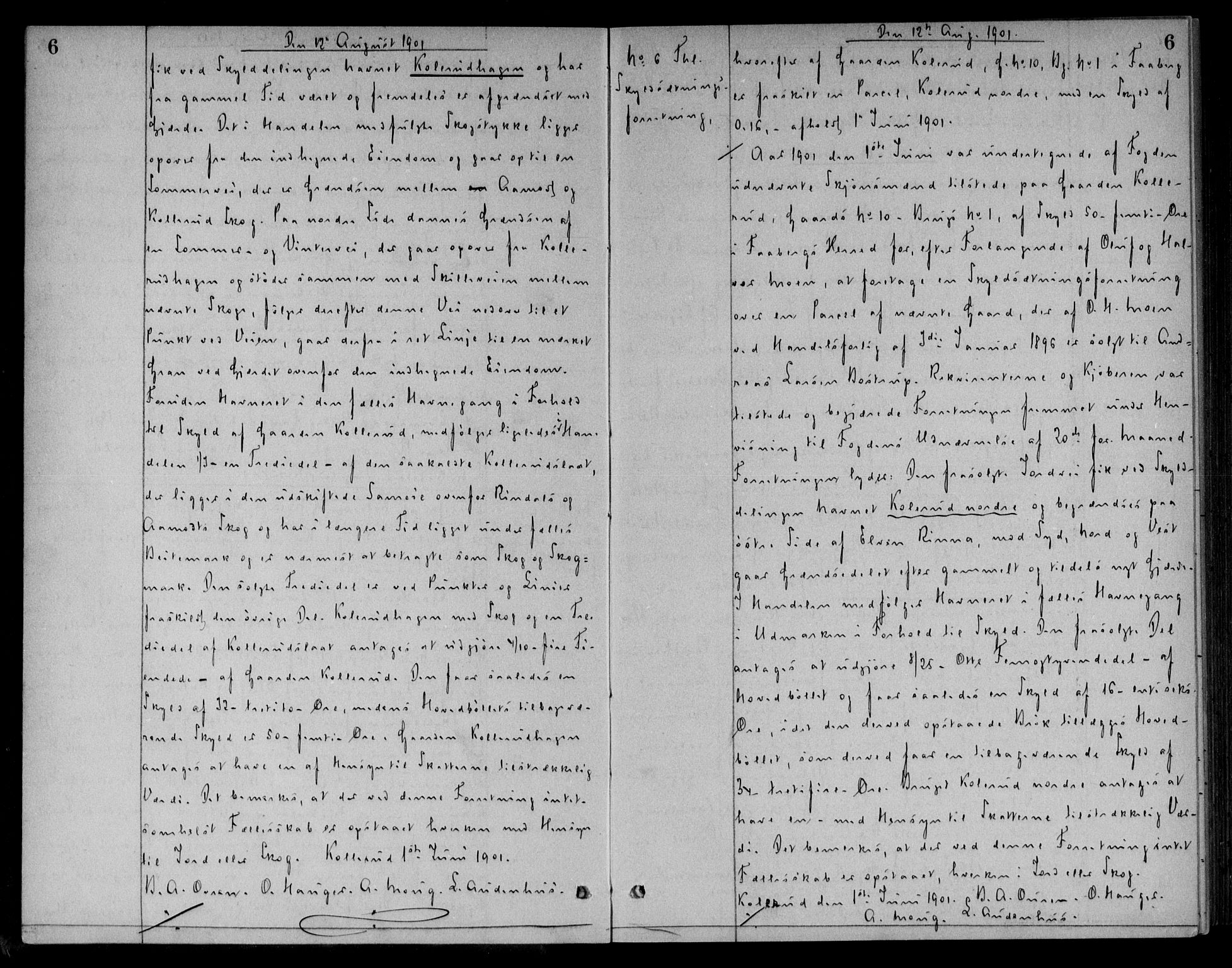 Sør-Gudbrandsdal tingrett, AV/SAH-TING-004/H/Hb/Hba/L0024: Pantebok nr. I 24, 1901-1904, s. 6