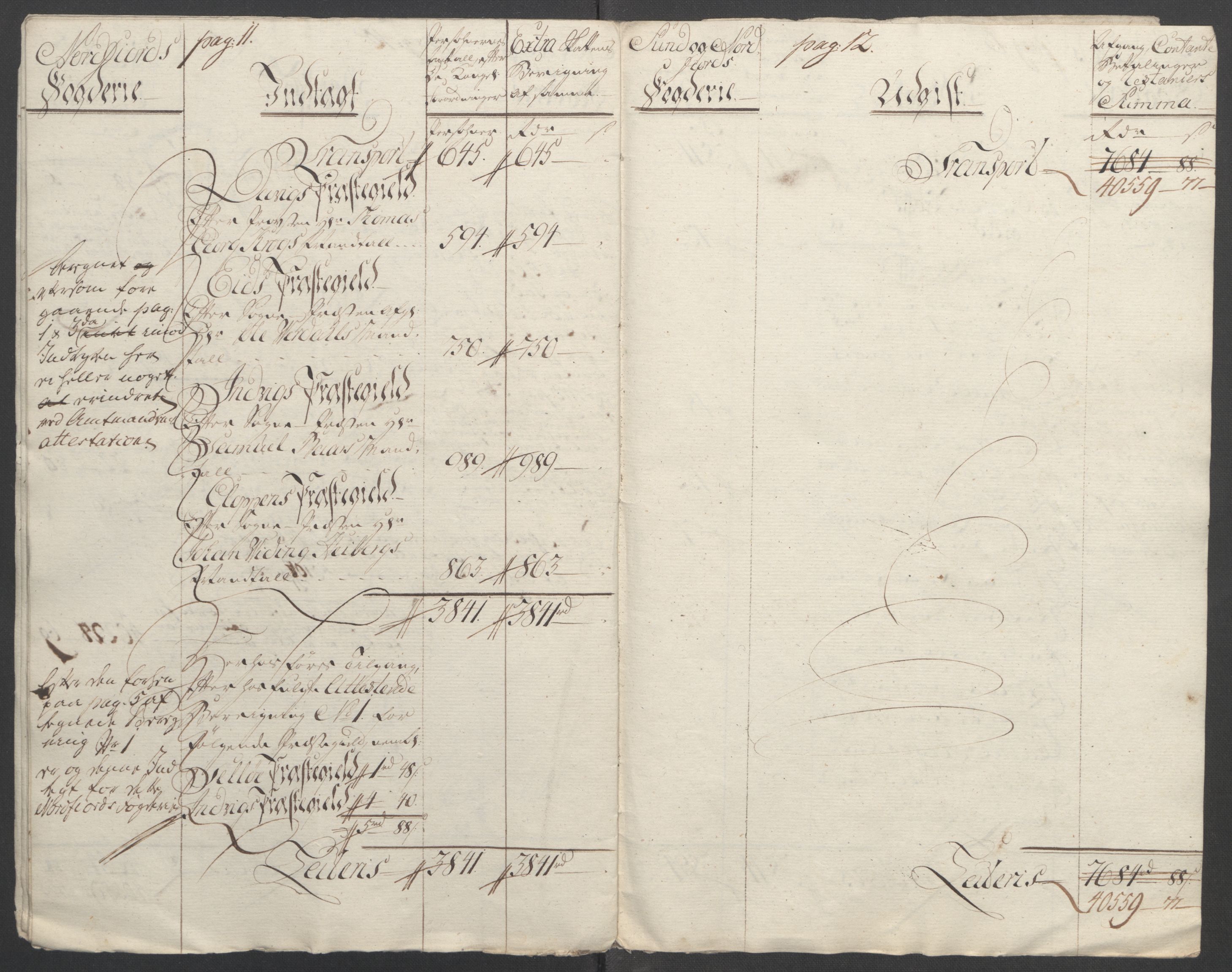 Rentekammeret inntil 1814, Reviderte regnskaper, Fogderegnskap, AV/RA-EA-4092/R53/L3550: Ekstraskatten Sunn- og Nordfjord, 1762-1771, s. 244