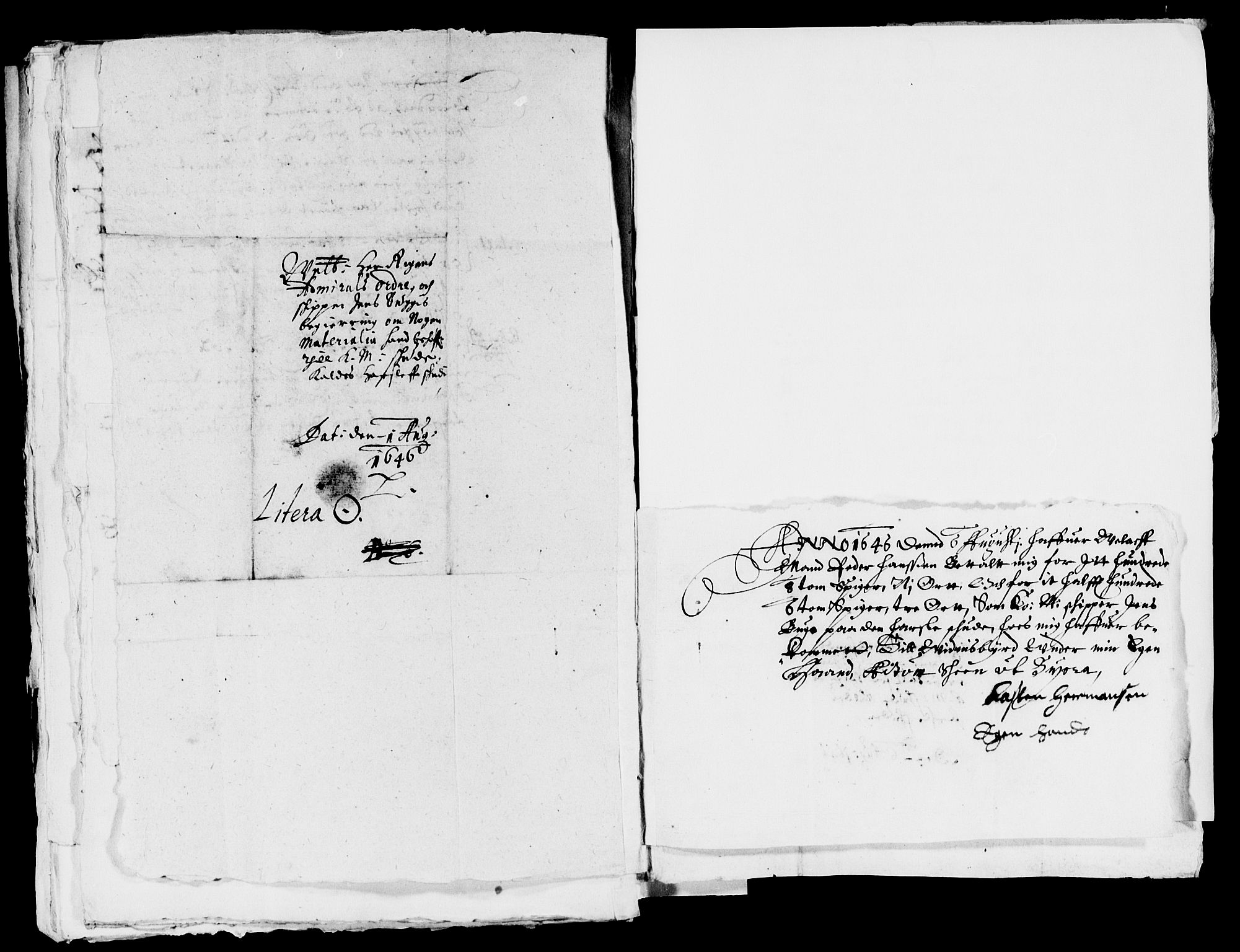 Rentekammeret inntil 1814, Reviderte regnskaper, Lensregnskaper, AV/RA-EA-5023/R/Rb/Rbp/L0032: Bratsberg len, 1645-1647