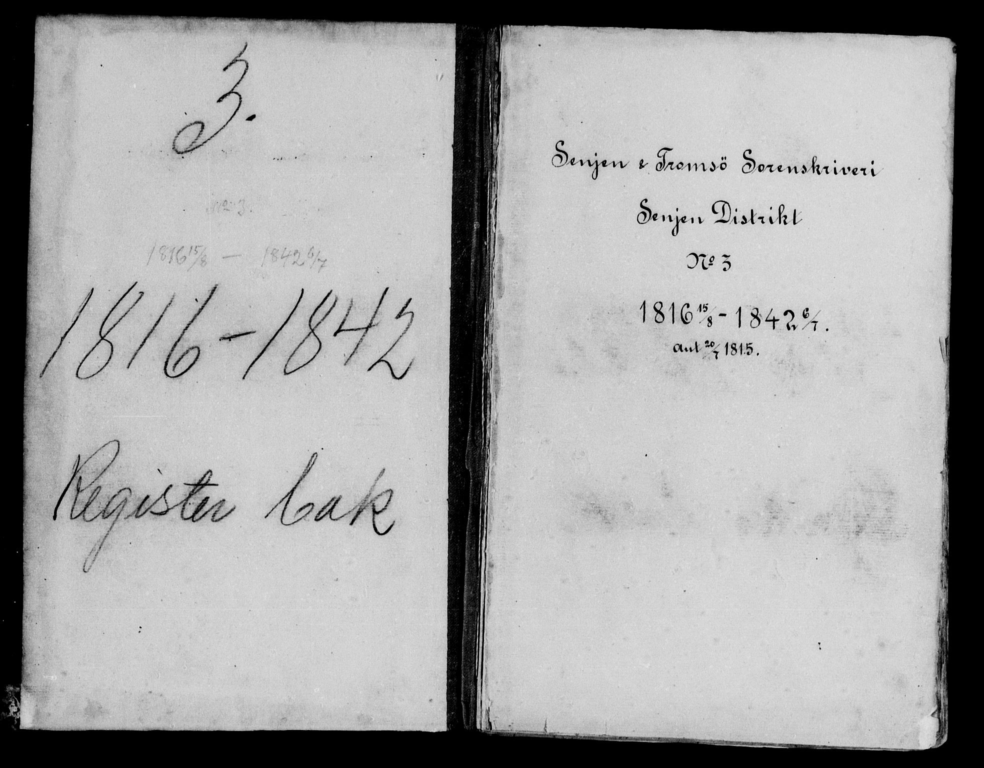 Senja og Tromsø sorenskriveri , SATØ/SATØ-31/G/Gc/L0003pantebok: Pantebok nr. 3, 1816-1842