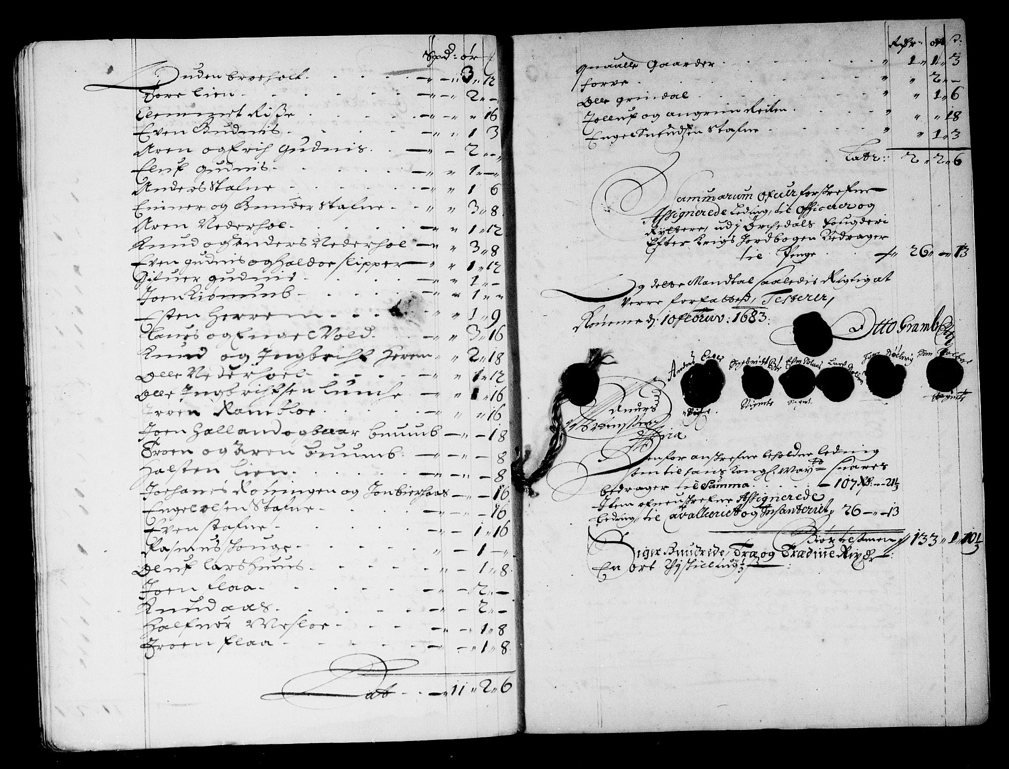 Rentekammeret inntil 1814, Reviderte regnskaper, Stiftamtstueregnskaper, Trondheim stiftamt og Nordland amt, RA/EA-6044/R/Rg/L0067: Trondheim stiftamt og Nordland amt, 1682