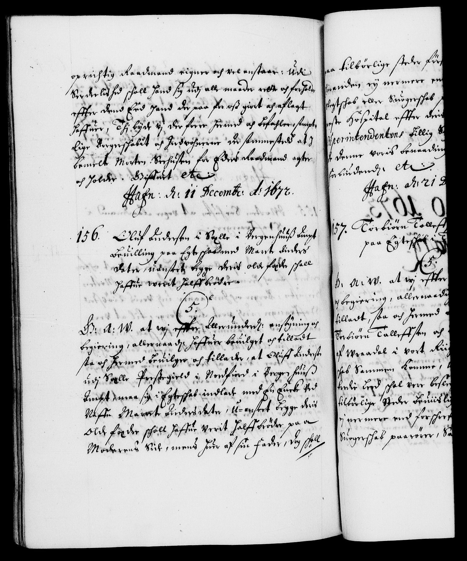 Danske Kanselli 1572-1799, RA/EA-3023/F/Fc/Fca/Fcaa/L0011: Norske registre (mikrofilm), 1670-1673, s. 626b