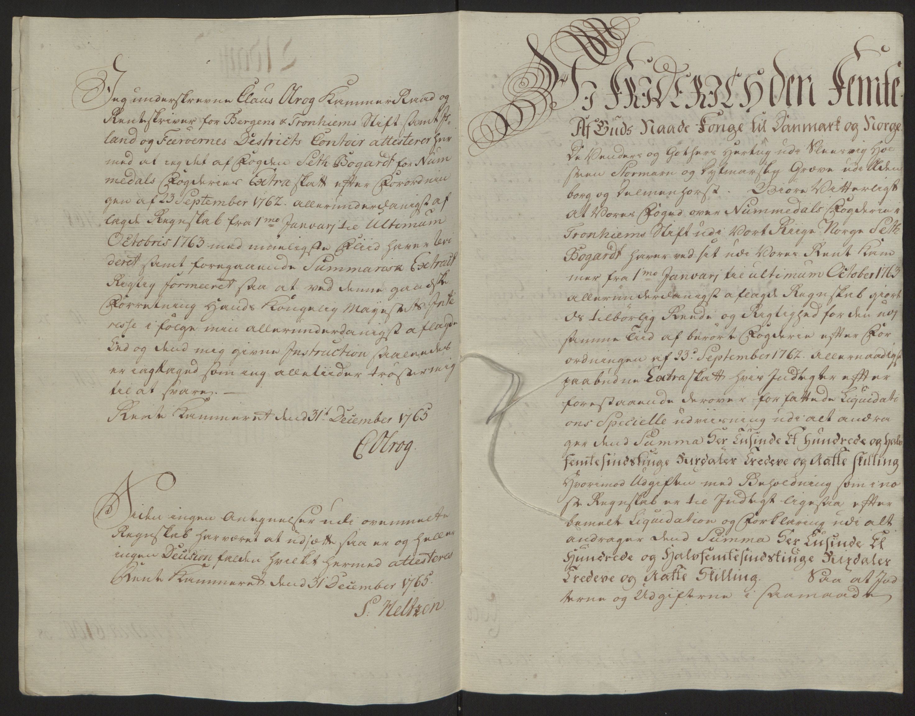 Rentekammeret inntil 1814, Reviderte regnskaper, Fogderegnskap, RA/EA-4092/R64/L4502: Ekstraskatten Namdal, 1762-1772, s. 61