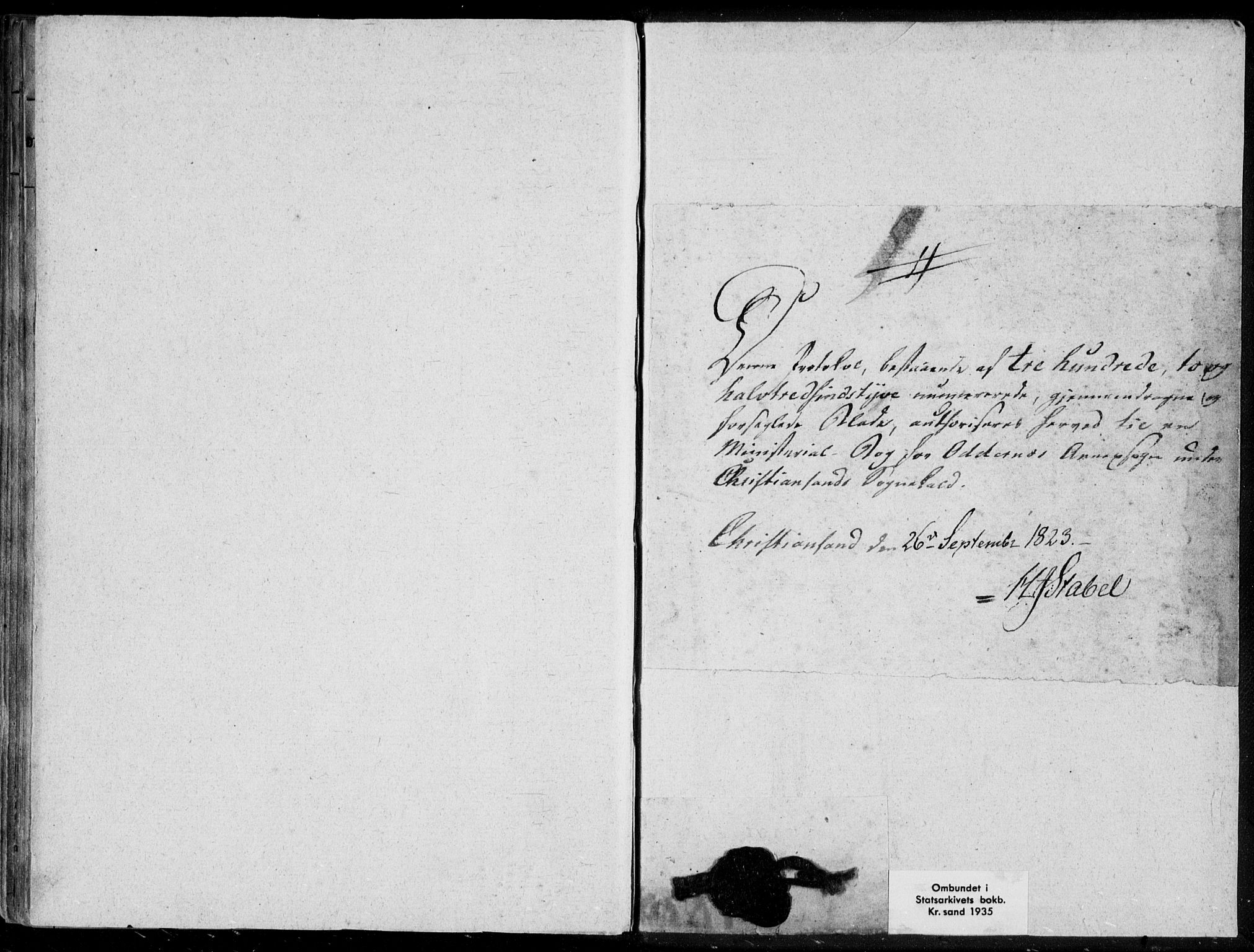 Oddernes sokneprestkontor, SAK/1111-0033/F/Fa/Faa/L0005: Ministerialbok nr. A 5, 1820-1838