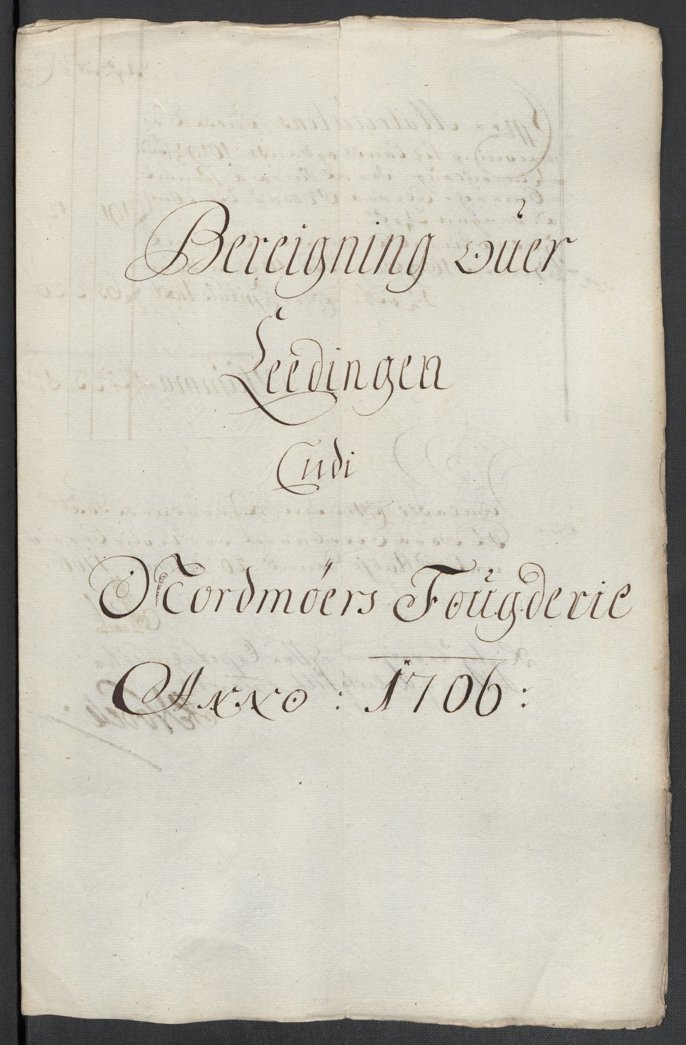 Rentekammeret inntil 1814, Reviderte regnskaper, Fogderegnskap, RA/EA-4092/R56/L3742: Fogderegnskap Nordmøre, 1706-1707, s. 111