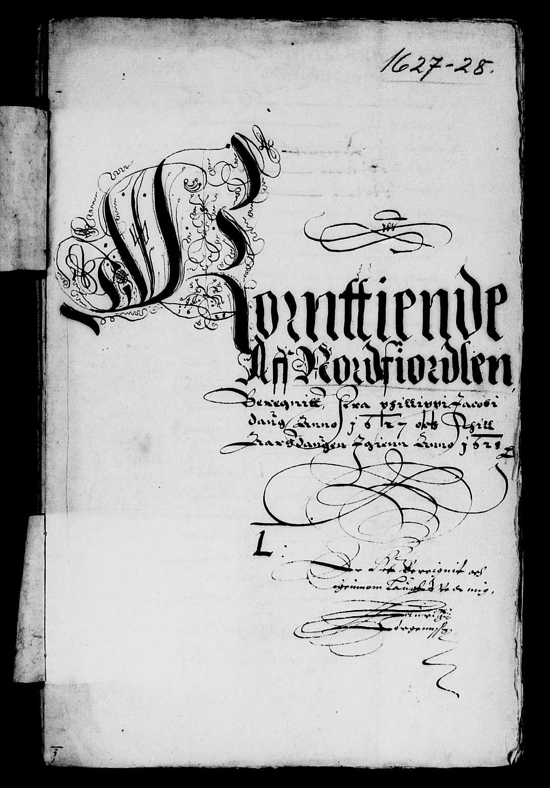 Rentekammeret inntil 1814, Reviderte regnskaper, Lensregnskaper, AV/RA-EA-5023/R/Rb/Rbt/L0044: Bergenhus len, 1627-1628