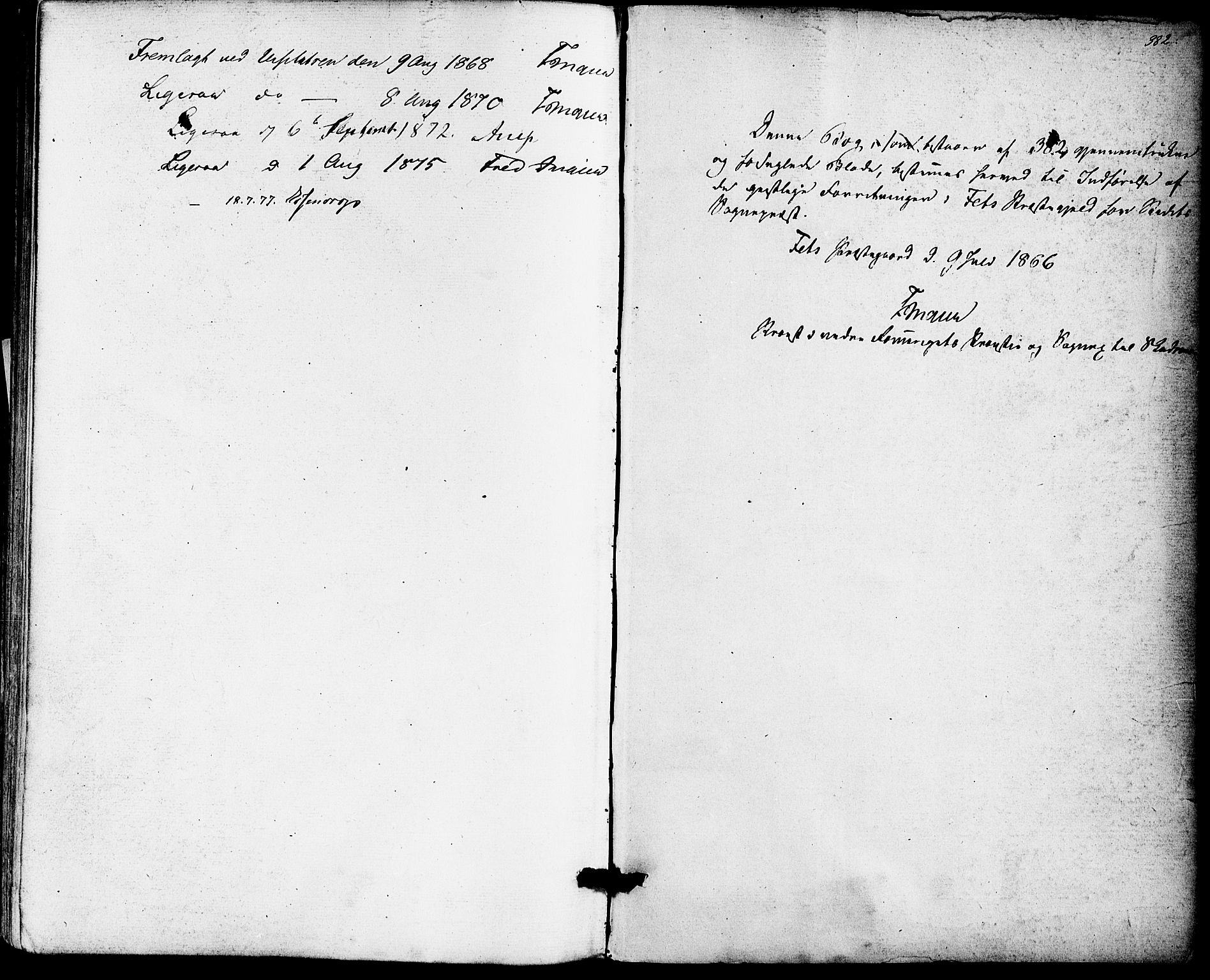 Fet prestekontor Kirkebøker, AV/SAO-A-10370a/F/Fa/L0013: Ministerialbok nr. I 13, 1867-1877