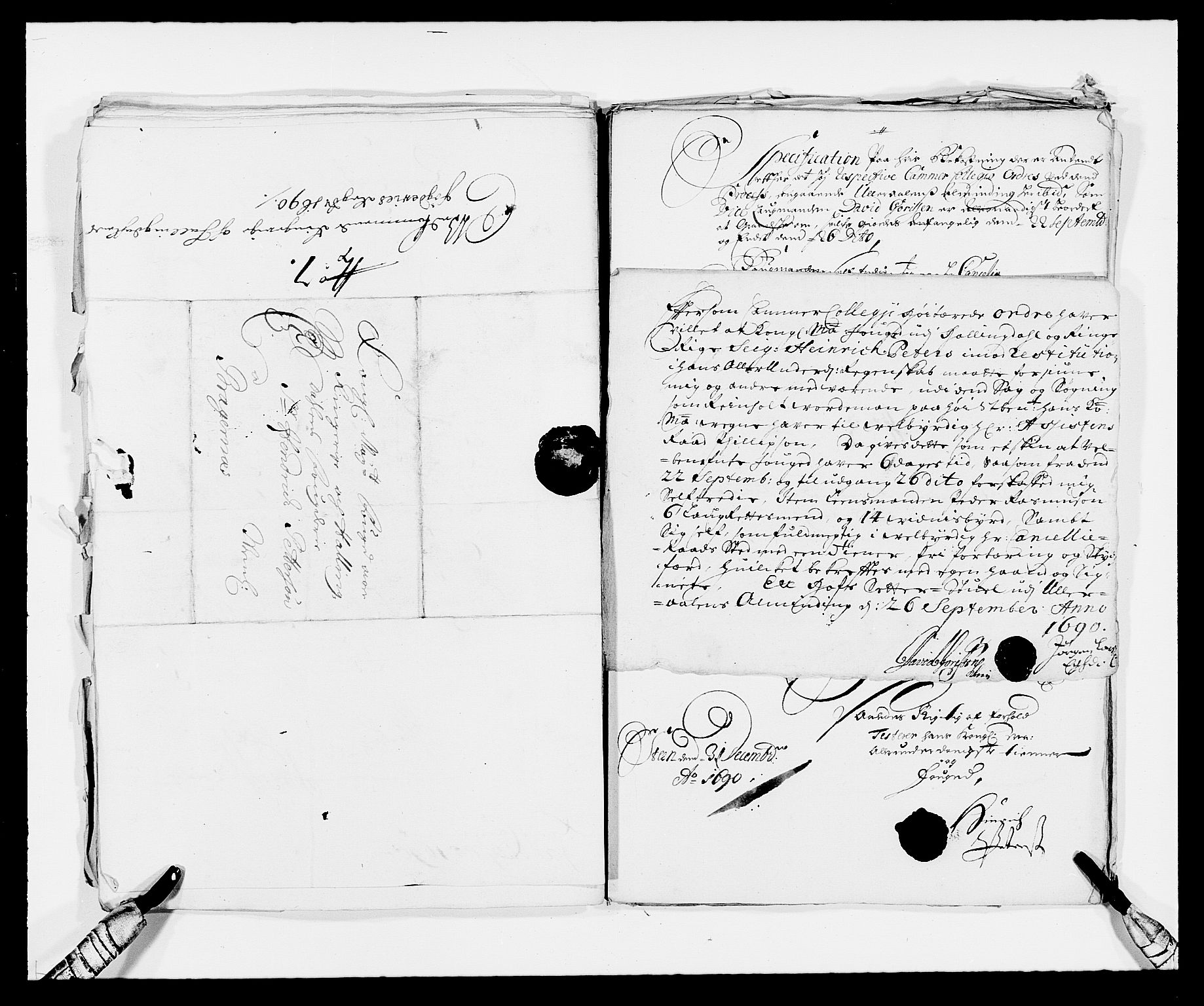 Rentekammeret inntil 1814, Reviderte regnskaper, Fogderegnskap, AV/RA-EA-4092/R21/L1448: Fogderegnskap Ringerike og Hallingdal, 1690-1692, s. 157