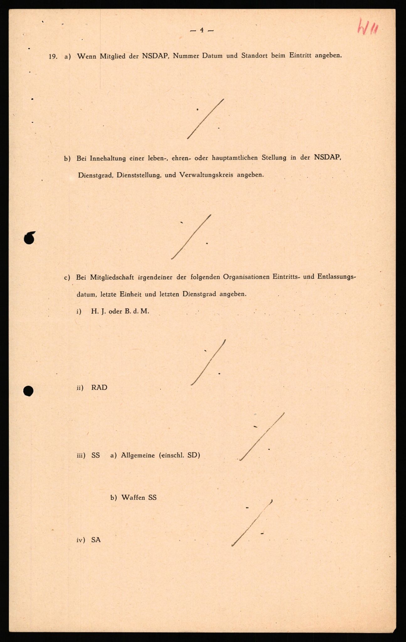 Forsvaret, Forsvarets overkommando II, AV/RA-RAFA-3915/D/Db/L0040: CI Questionaires. Tyske okkupasjonsstyrker i Norge. Østerrikere., 1945-1946, s. 418