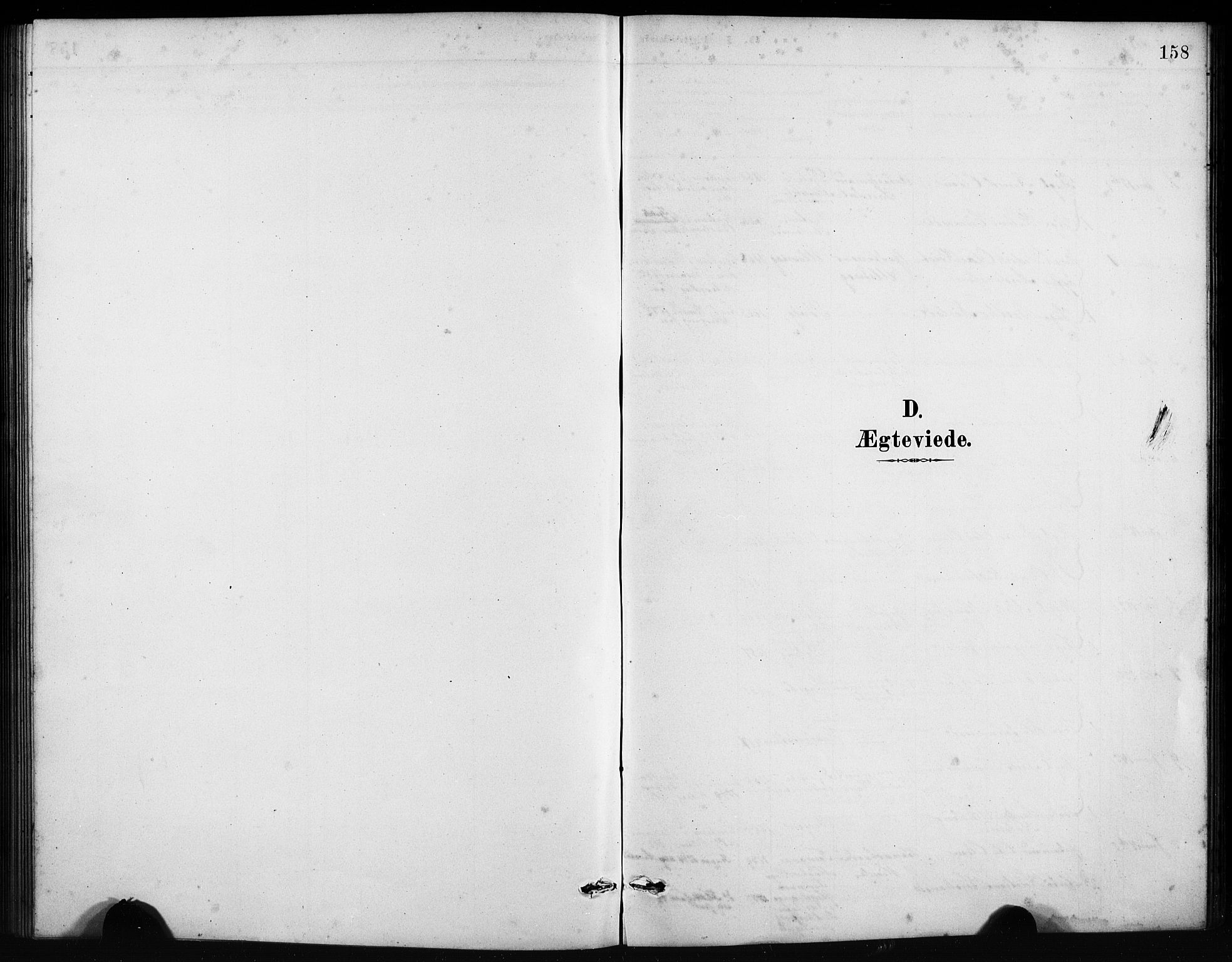 Birkeland Sokneprestembete, AV/SAB-A-74601/H/Hab: Klokkerbok nr. A 4, 1888-1897, s. 158