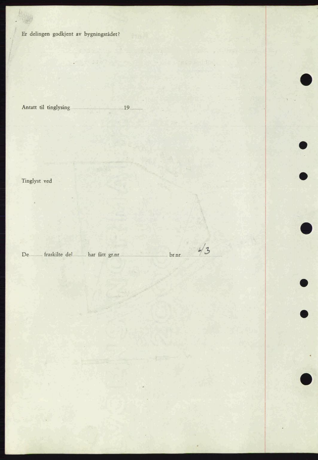 Tønsberg sorenskriveri, AV/SAKO-A-130/G/Ga/Gaa/L0017a: Pantebok nr. A17a, 1945-1945, Dagboknr: 2353/1945