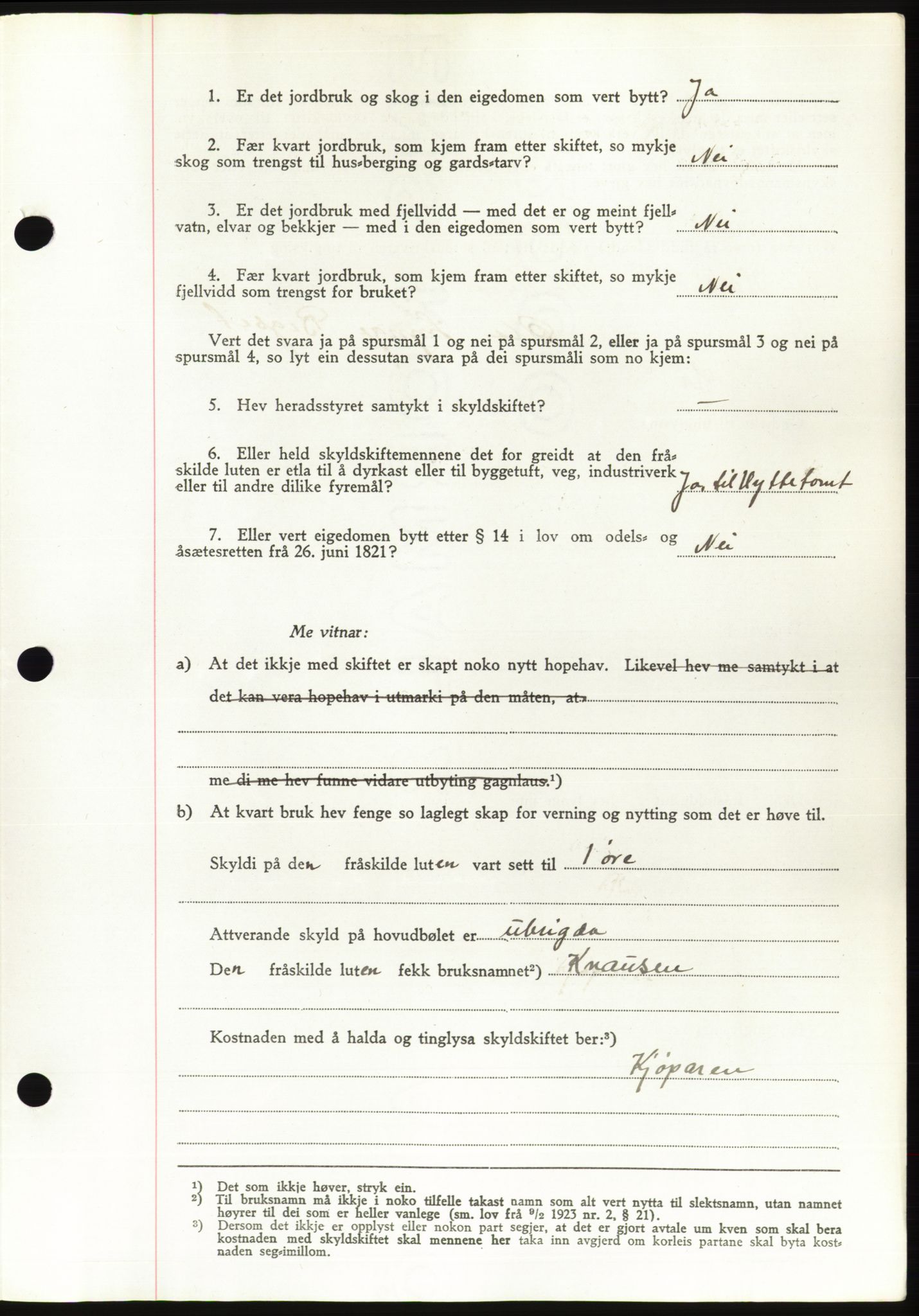 Søre Sunnmøre sorenskriveri, AV/SAT-A-4122/1/2/2C/L0076: Pantebok nr. 2A, 1943-1944, Dagboknr: 725/1944