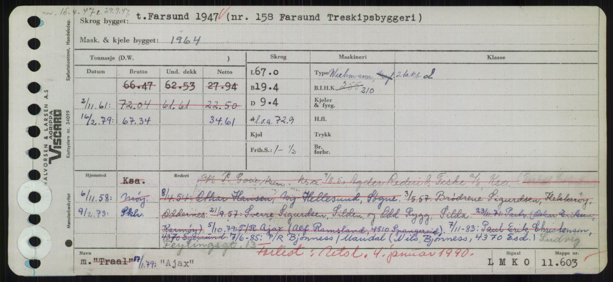 Sjøfartsdirektoratet med forløpere, Skipsmålingen, AV/RA-S-1627/H/Hd/L0001: Fartøy, A-Anv, s. 171