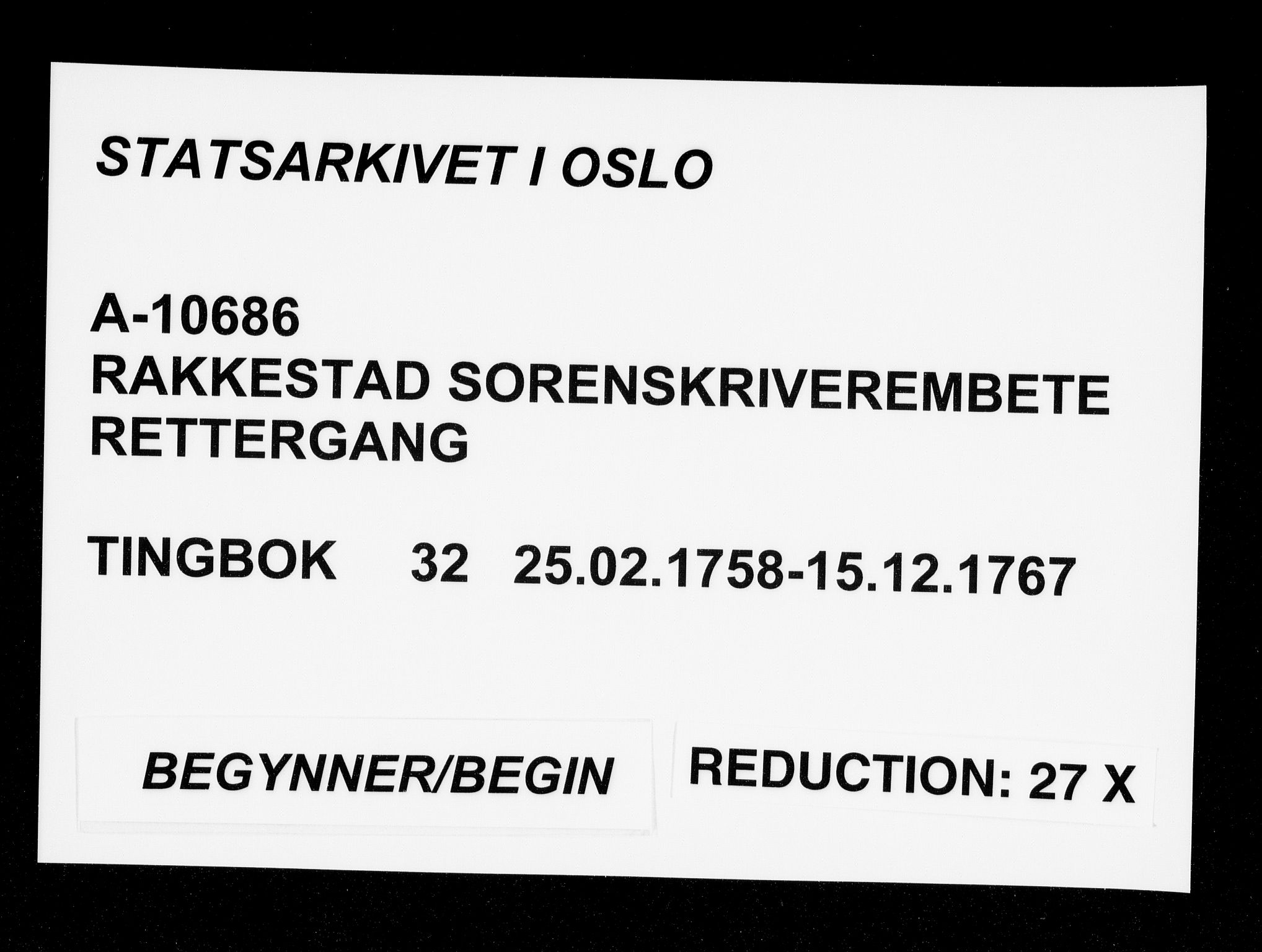 Rakkestad sorenskriveri, SAO/A-10686/F/Fb/L0032: Tingbøker, 1758-1767
