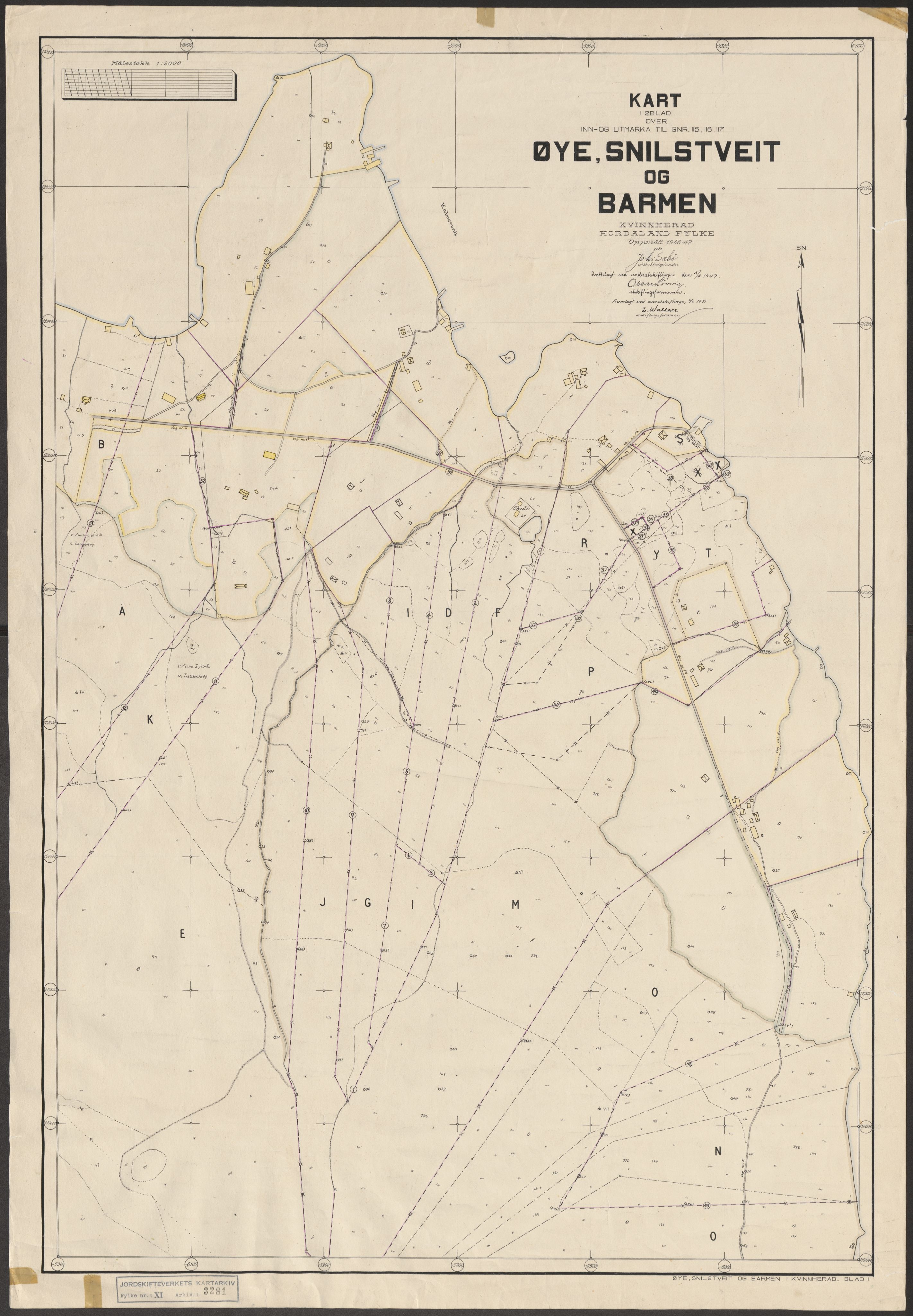 Jordskifteverkets kartarkiv, RA/S-3929/T, 1859-1988, s. 3735