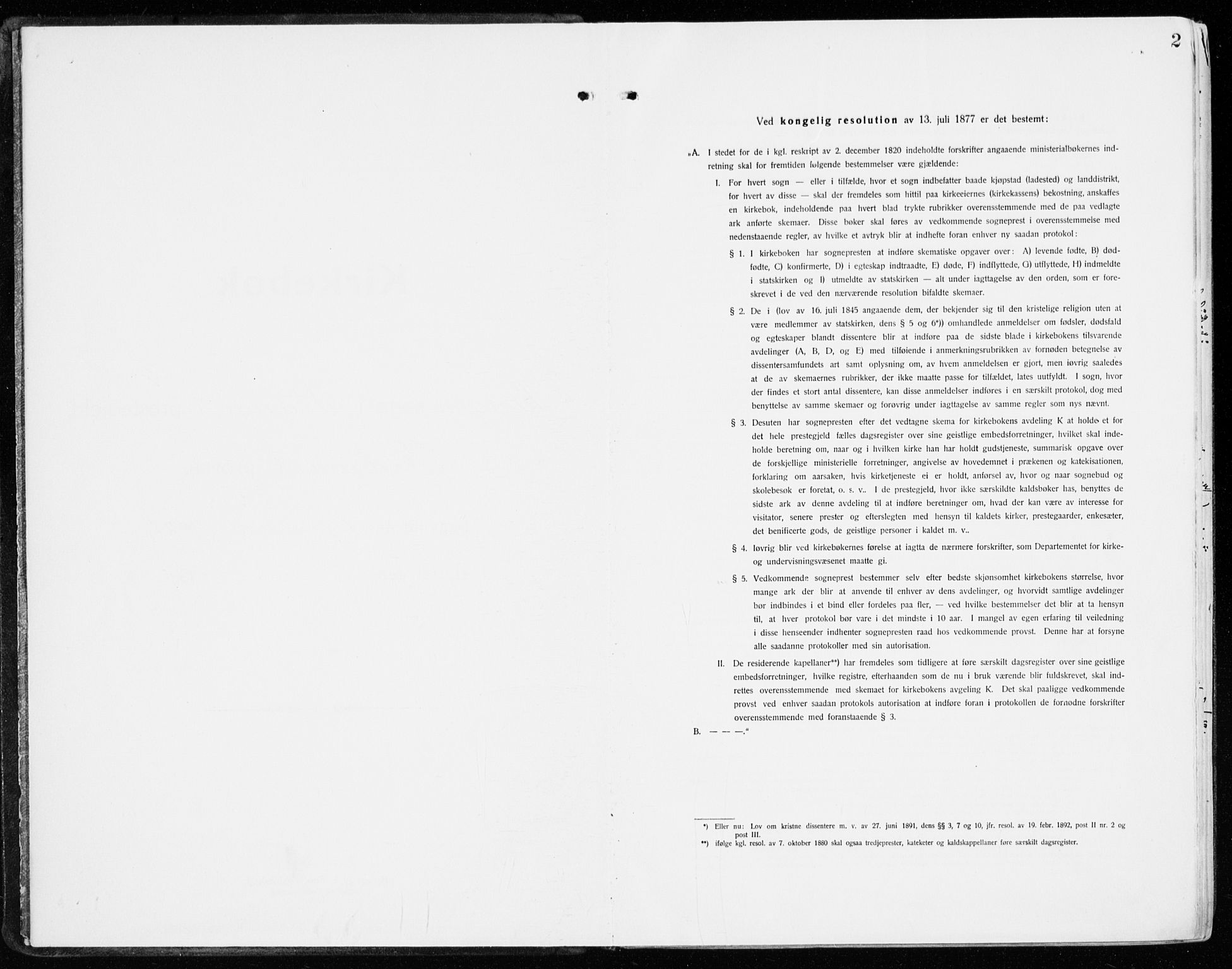 Stange prestekontor, SAH/PREST-002/K/L0025: Ministerialbok nr. 25, 1921-1945, s. 2