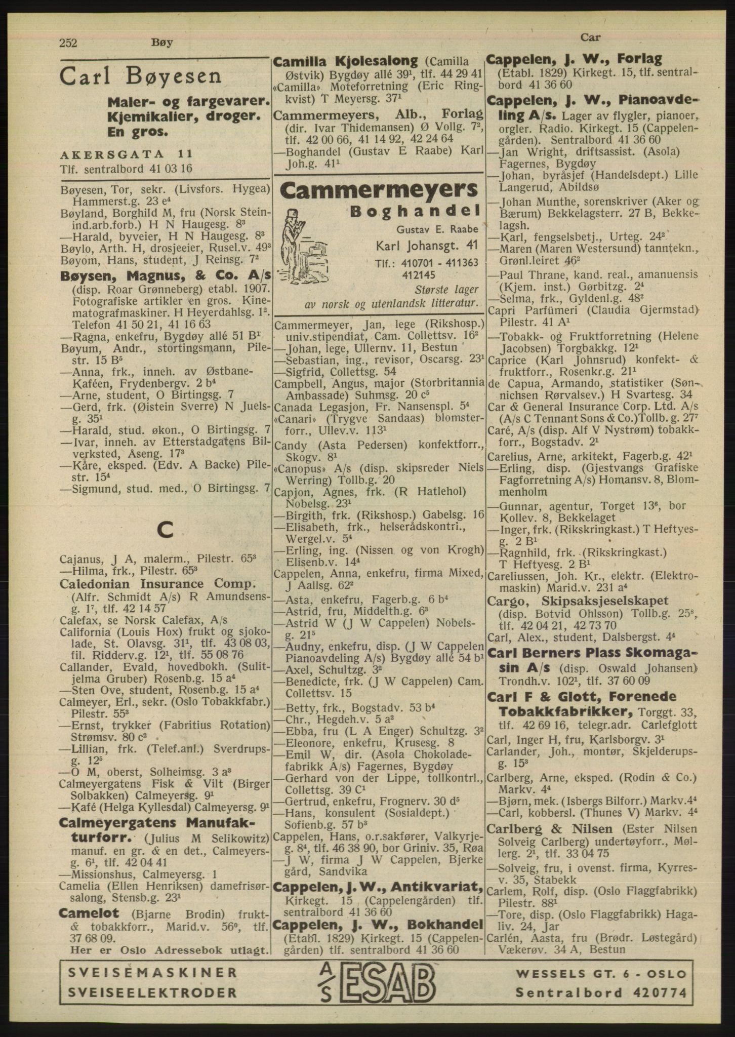 Kristiania/Oslo adressebok, PUBL/-, 1948, s. 252