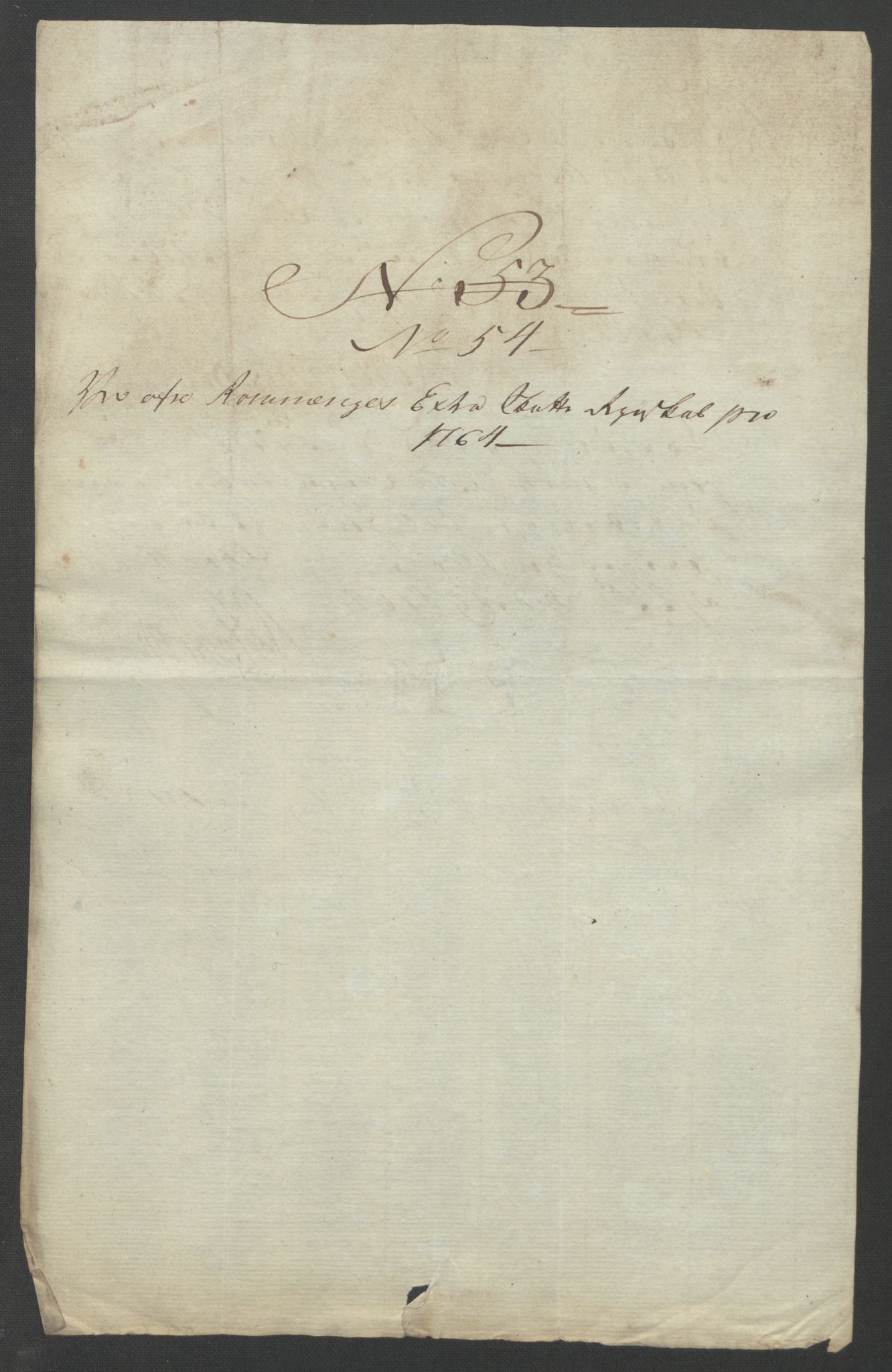 Rentekammeret inntil 1814, Reviderte regnskaper, Fogderegnskap, AV/RA-EA-4092/R12/L0804: Ekstraskatten Øvre Romerike, 1764, s. 291