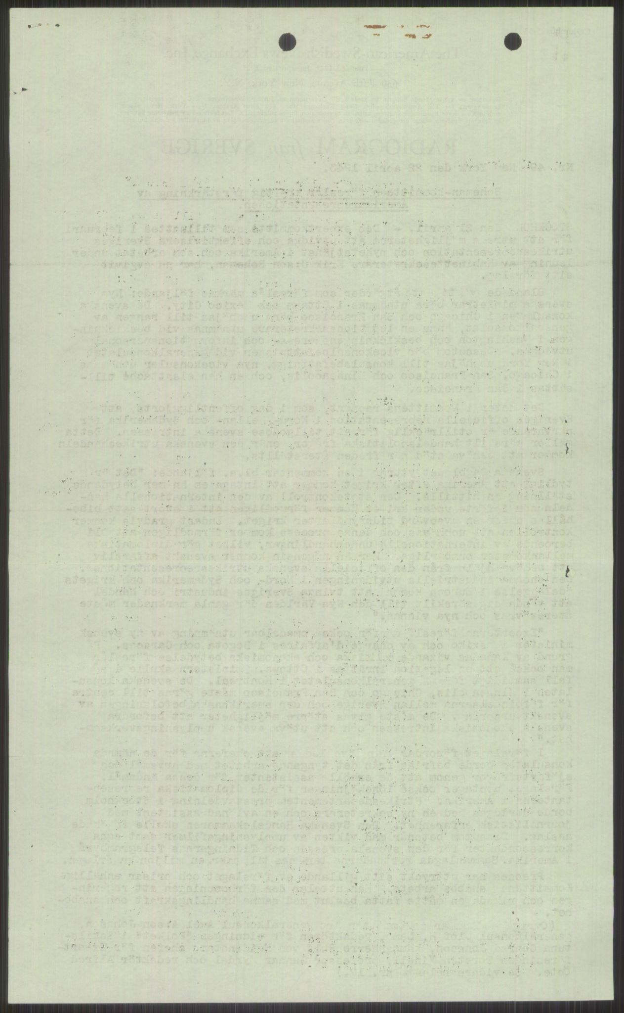 Lie, Trygve, RA/PA-1407/D/L0006: Blandet og privat korrespondanse., 1941-1960, s. 312