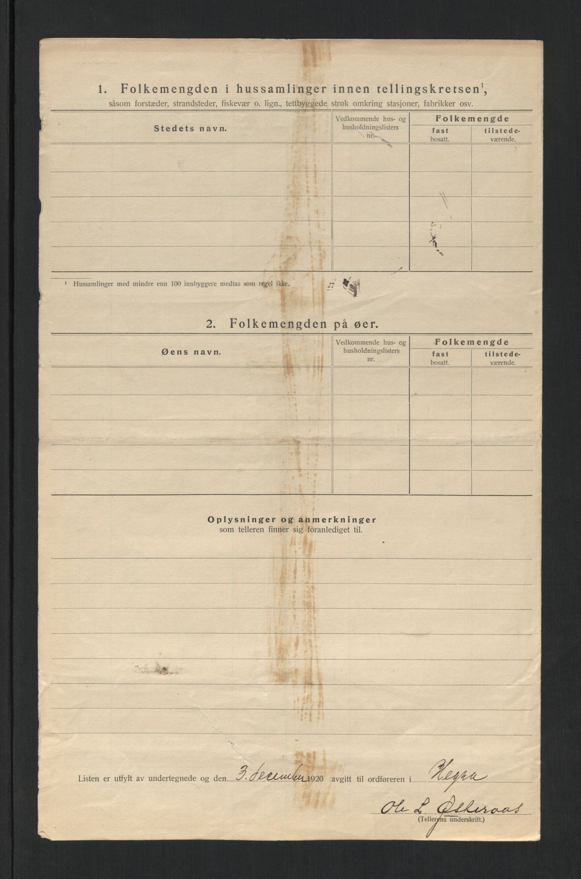 SAT, Folketelling 1920 for 1712 Hegra herred, 1920, s. 29