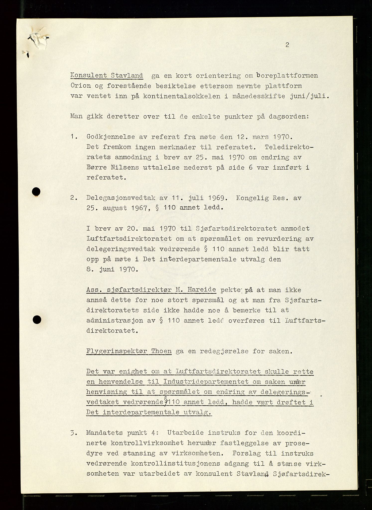 Industridepartementet, Oljekontoret, AV/SAST-A-101348/Dc/L0003: Ekofisk prosjekt, utbygging av Ekofiskfeltet, diverse, 1970-1972