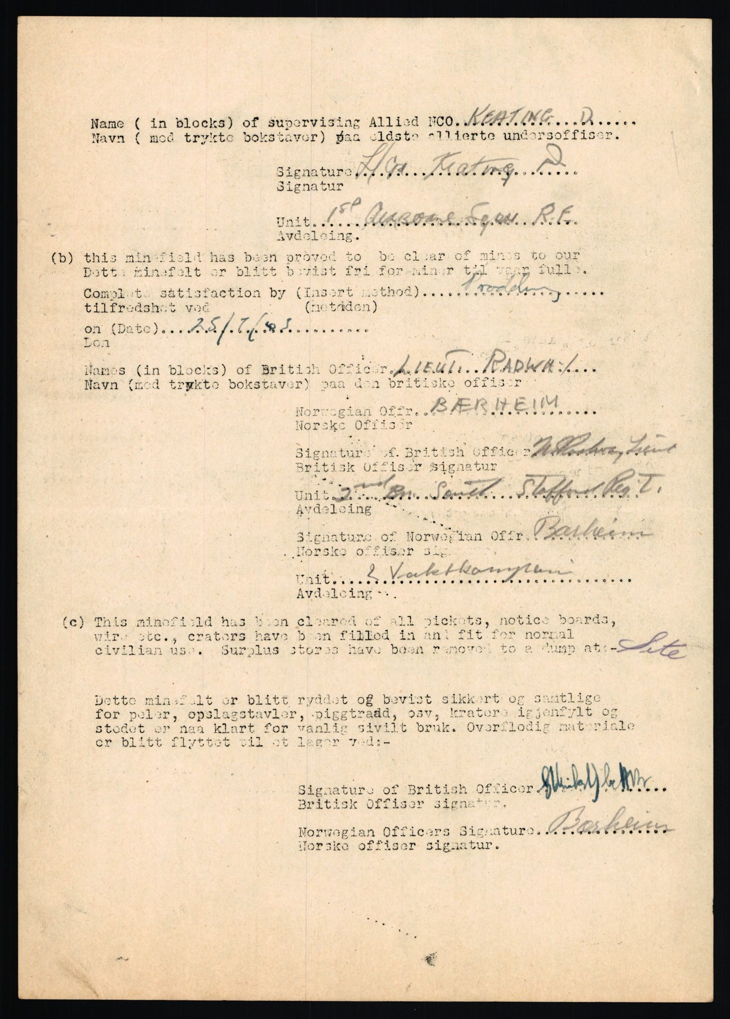 Deutscher Oberbefehlshaber Norwegen (DOBN), AV/RA-RAFA-2197/D/Dl/L0115: DB Zone Stavanger Abt. Ia, 1945, s. 874