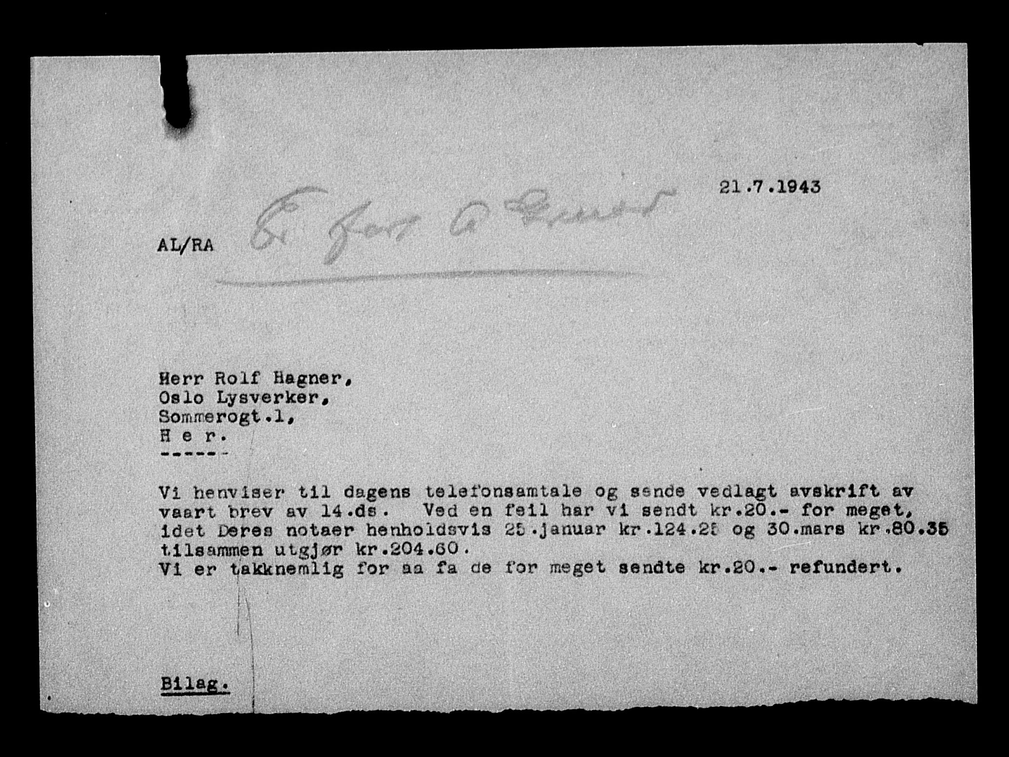 Justisdepartementet, Tilbakeføringskontoret for inndratte formuer, AV/RA-S-1564/H/Hc/Hcc/L0949: --, 1945-1947, s. 171