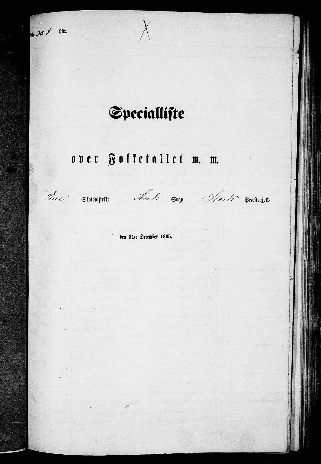 RA, Folketelling 1865 for 1221P Stord prestegjeld, 1865, s. 51