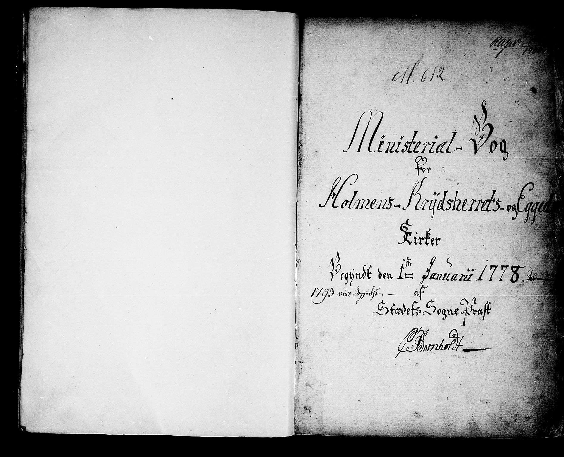 Sigdal kirkebøker, SAKO/A-245/F/Fa/L0002: Ministerialbok nr. I 2, 1778-1792