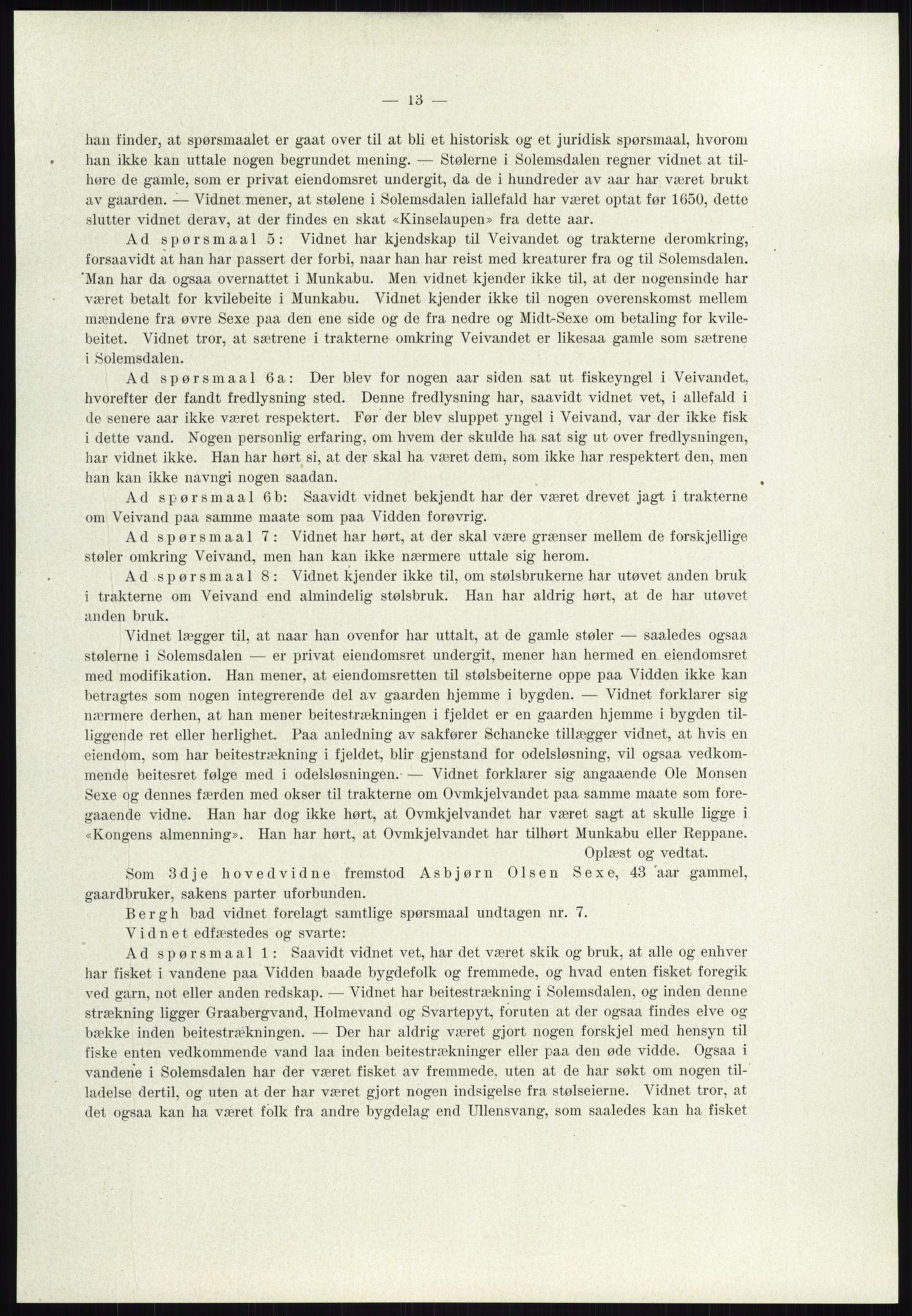 Høyfjellskommisjonen, AV/RA-S-1546/X/Xa/L0001: Nr. 1-33, 1909-1953, s. 23